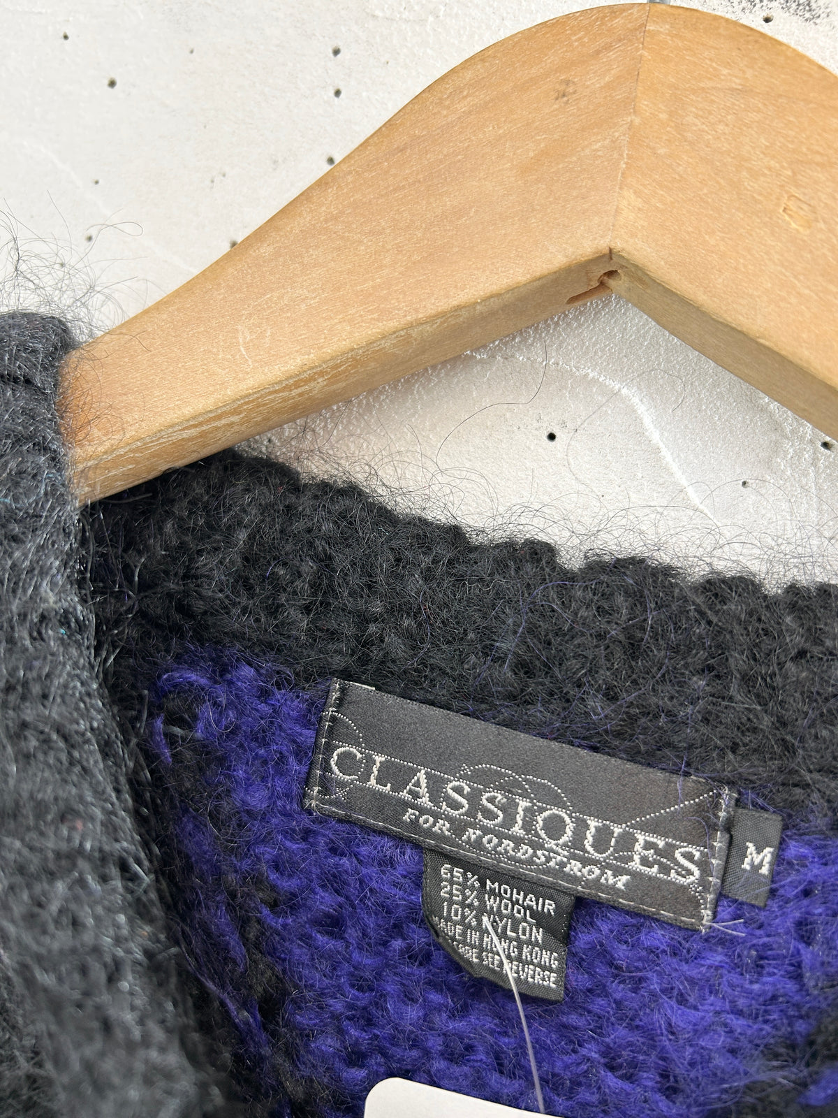 Vintage Mohair Knit Sweater [J34105]