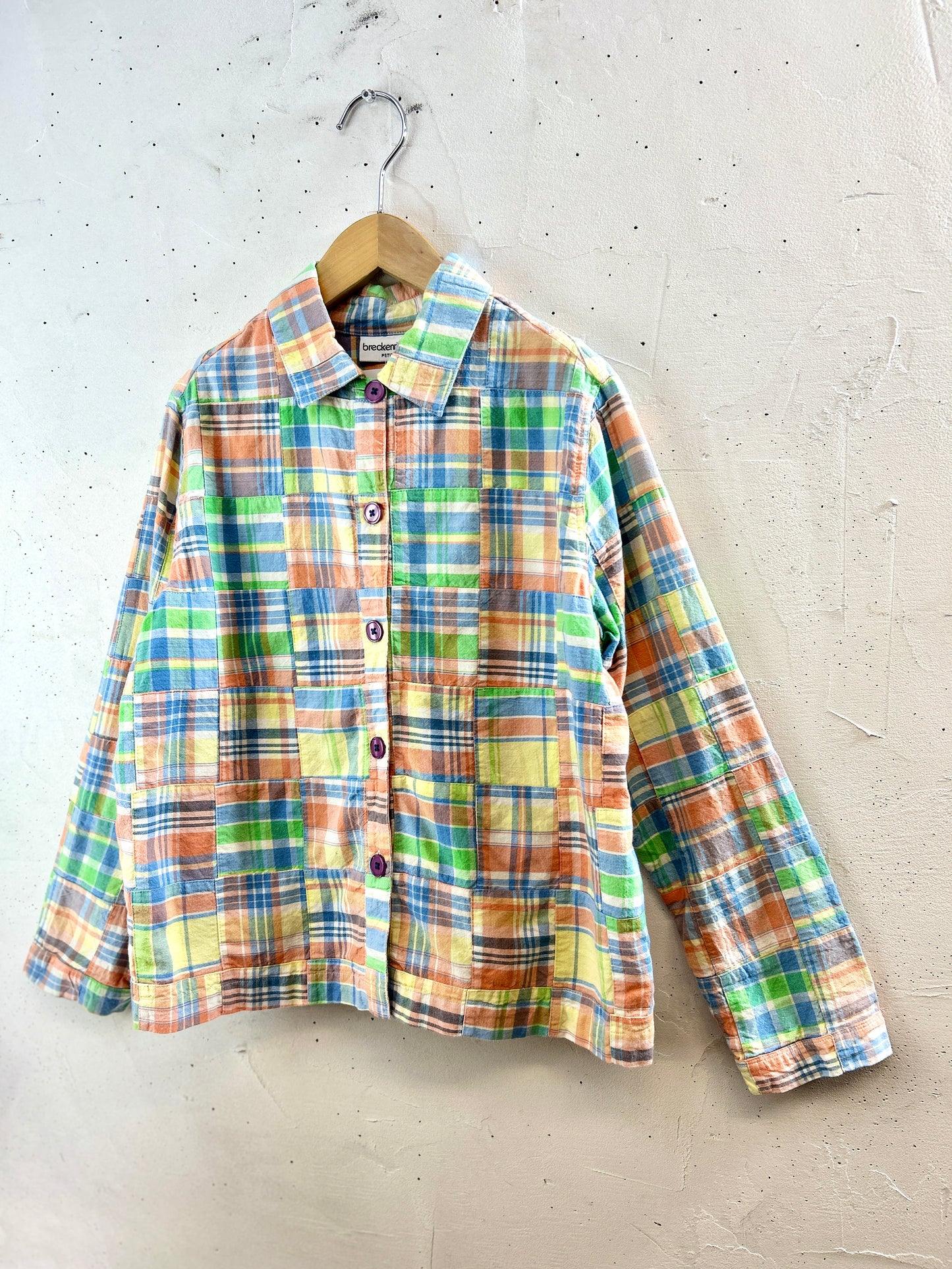 Vintage Plaid Jacket  [I3105]