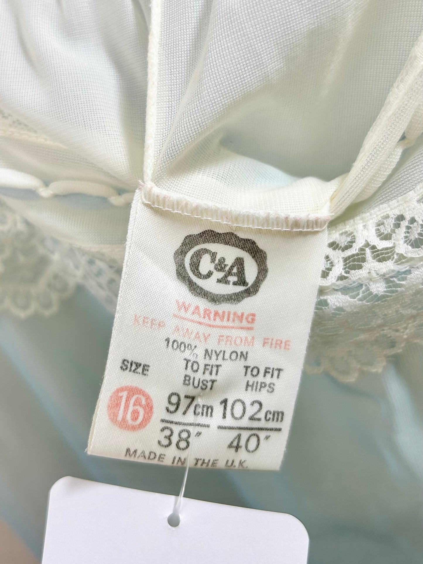 Vintage Lingerie Dress 〜C&A〜 [G30672]
