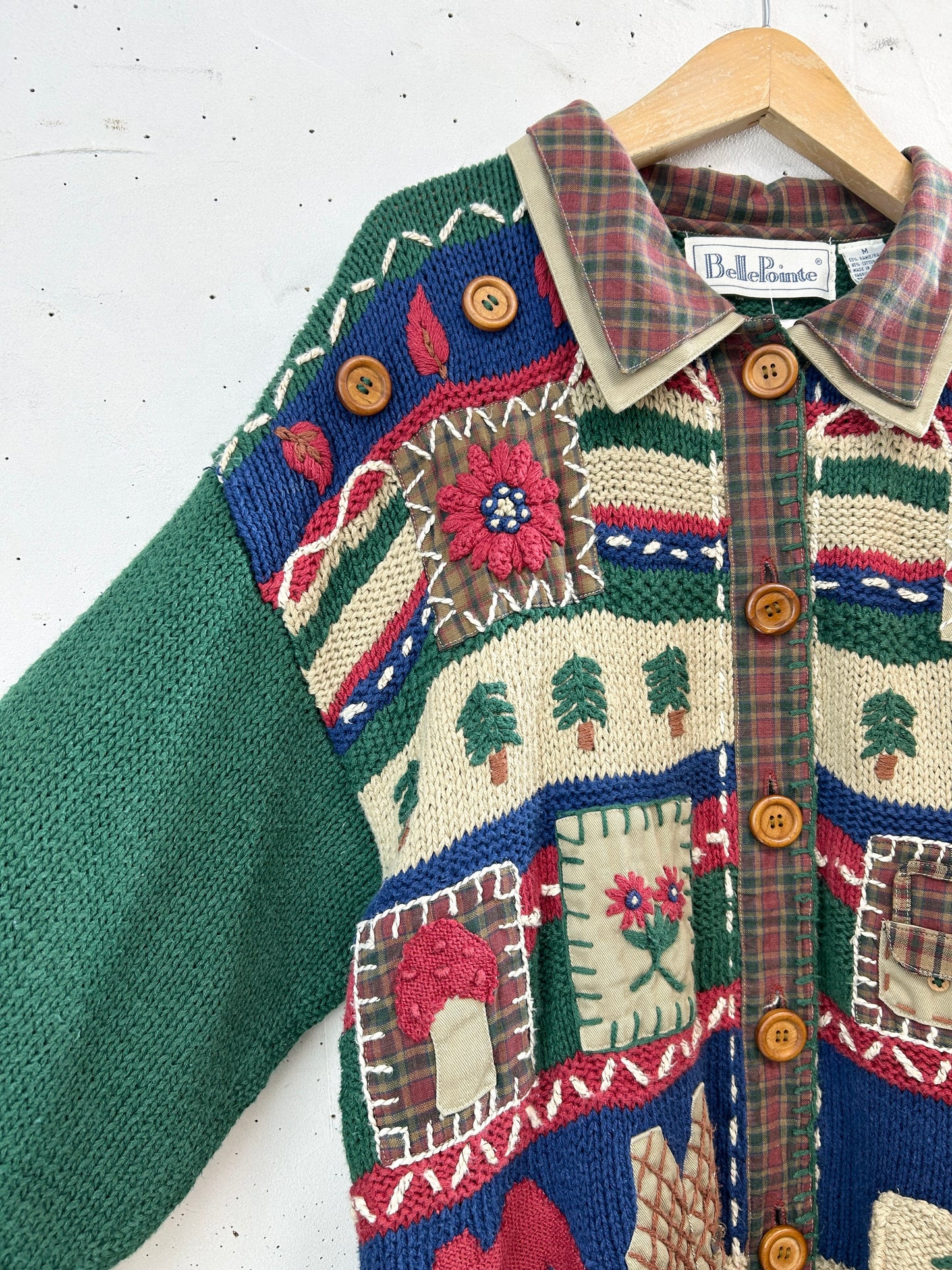 Vintage Cotton Knit Cardigan [C31781]