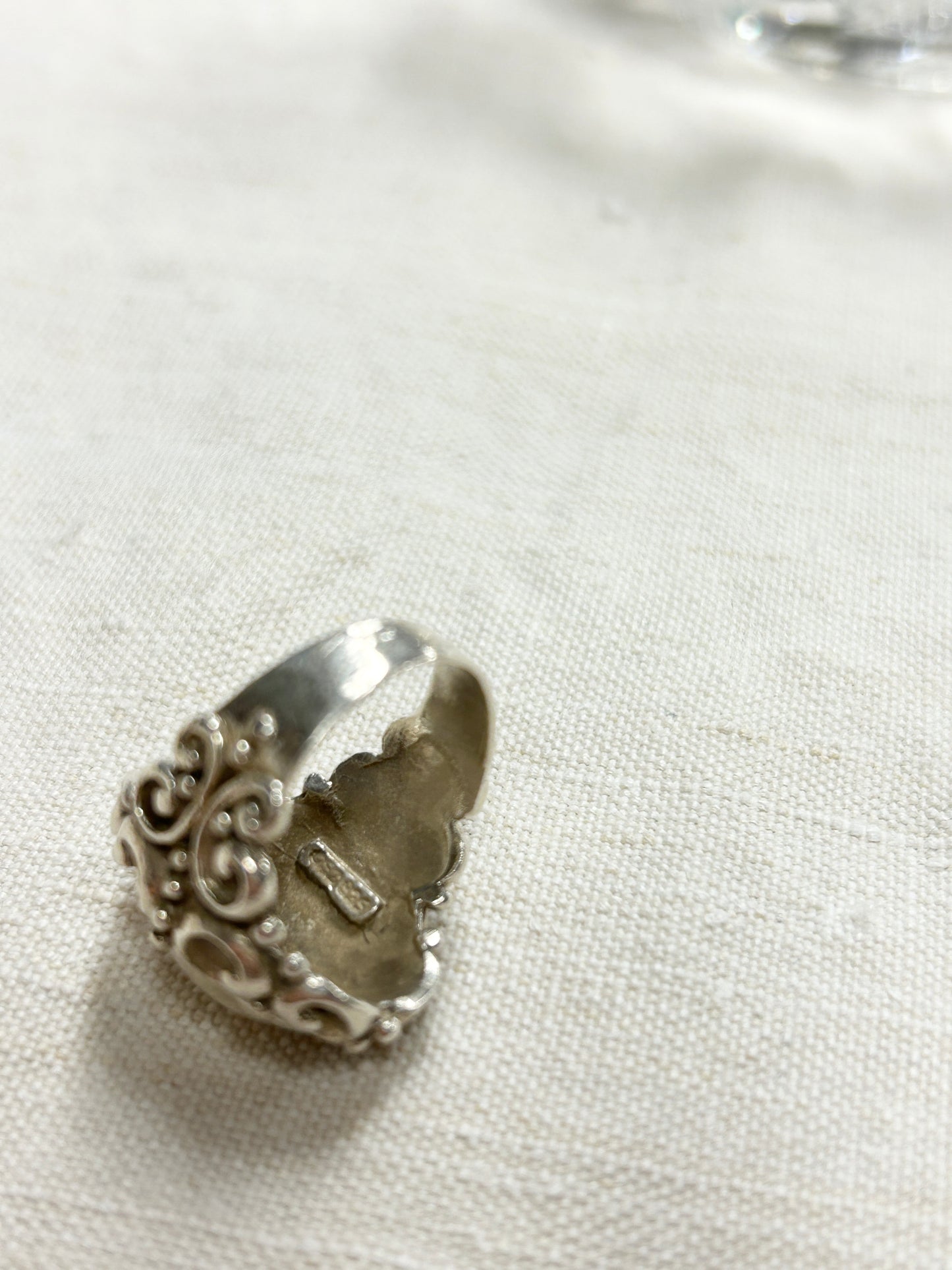 Vintage 925 Silver Ring[J30411]