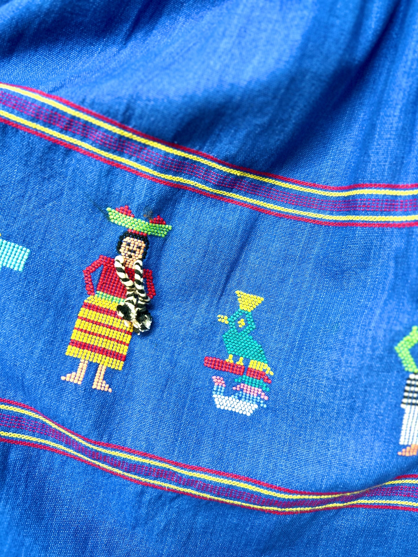 Vintage Guatemala Embroidery Skirt [H30814]