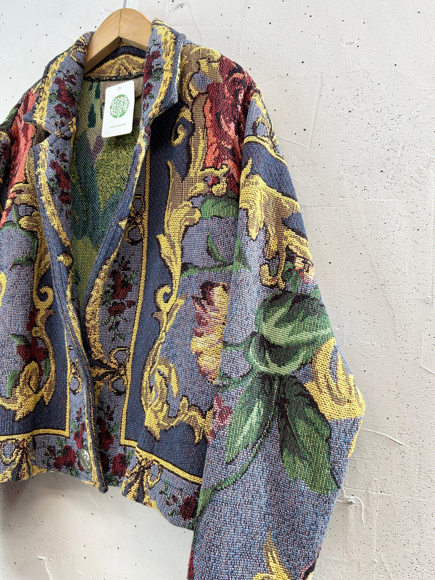 Vintage Rug Jacket 〜Painted Pony〜 [I33689]