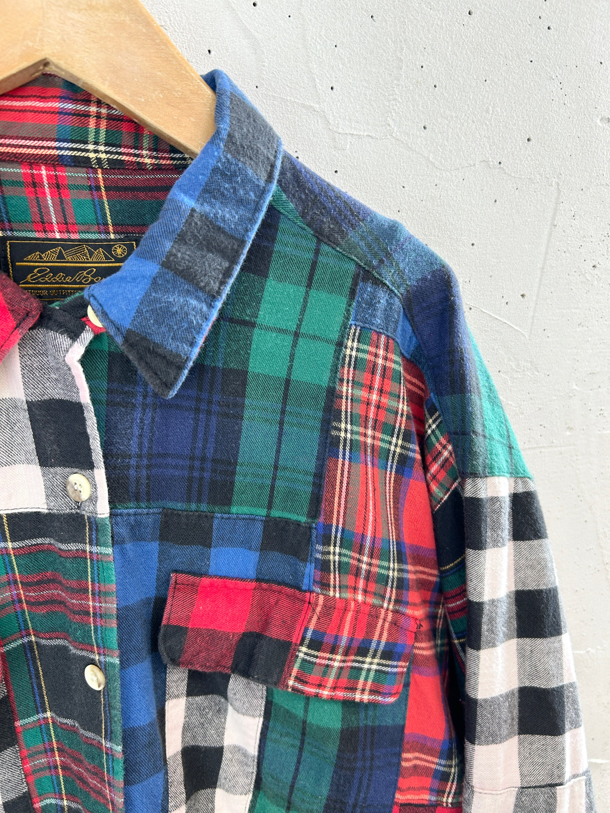 Vintage Check Shirt 〜Eddie Bauer〜 [J34266]