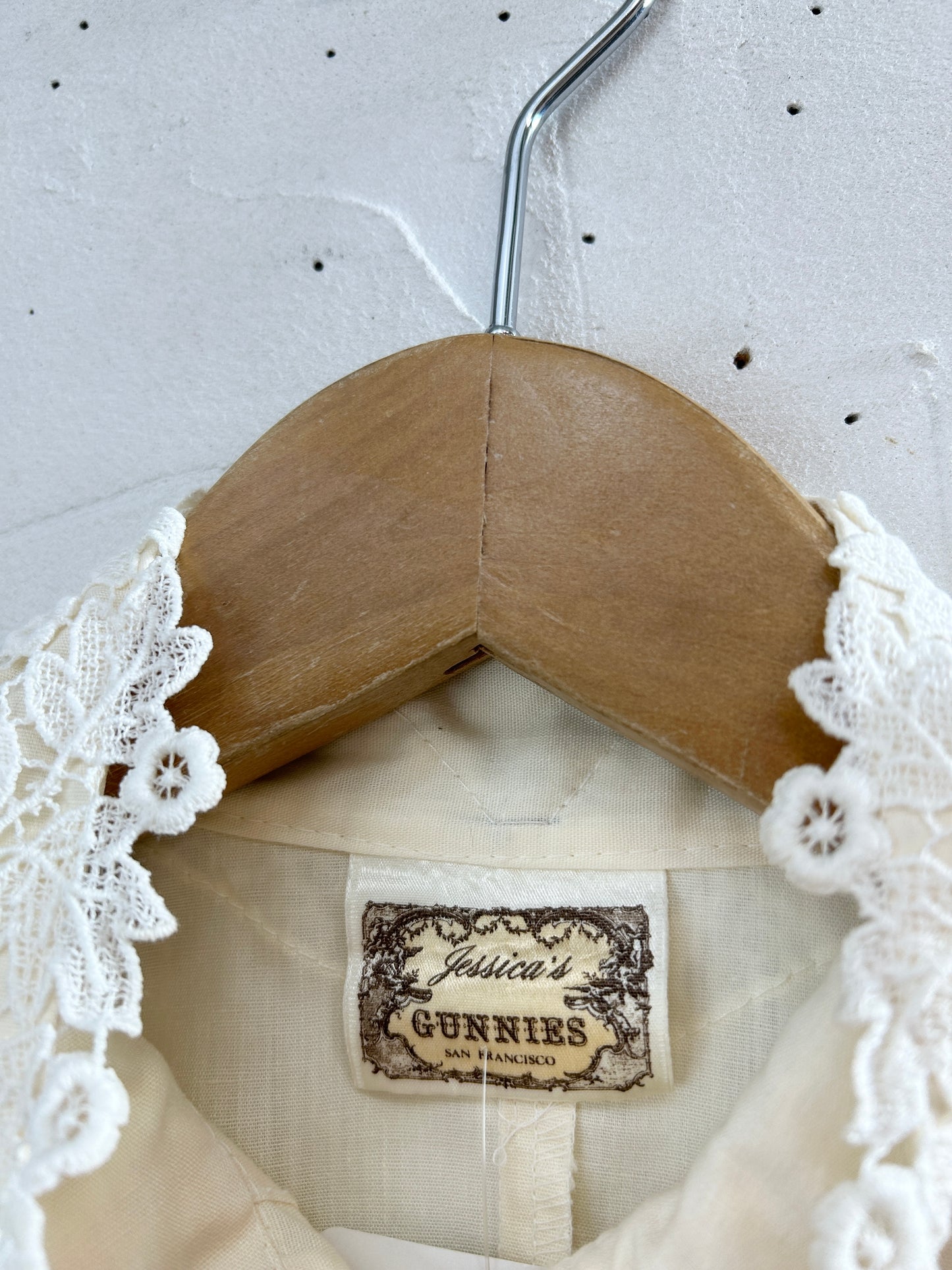 Vintage White Blouse 〜GUNNIES〜 [H33387]