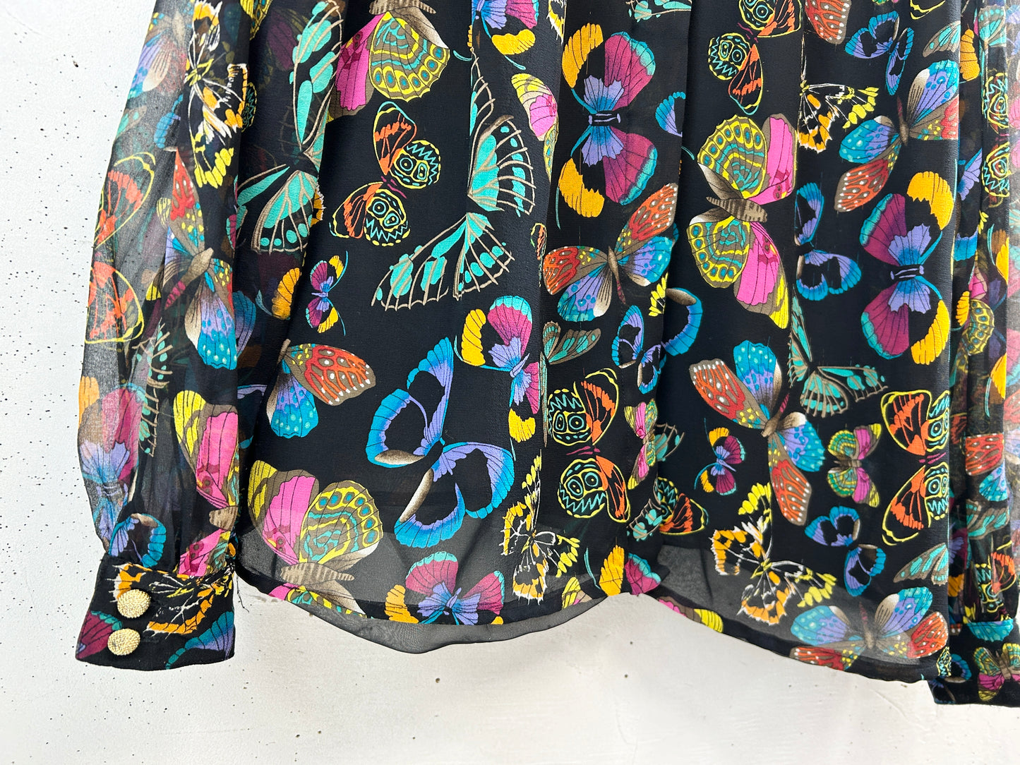 Vintage Silk Blouse [B31644]