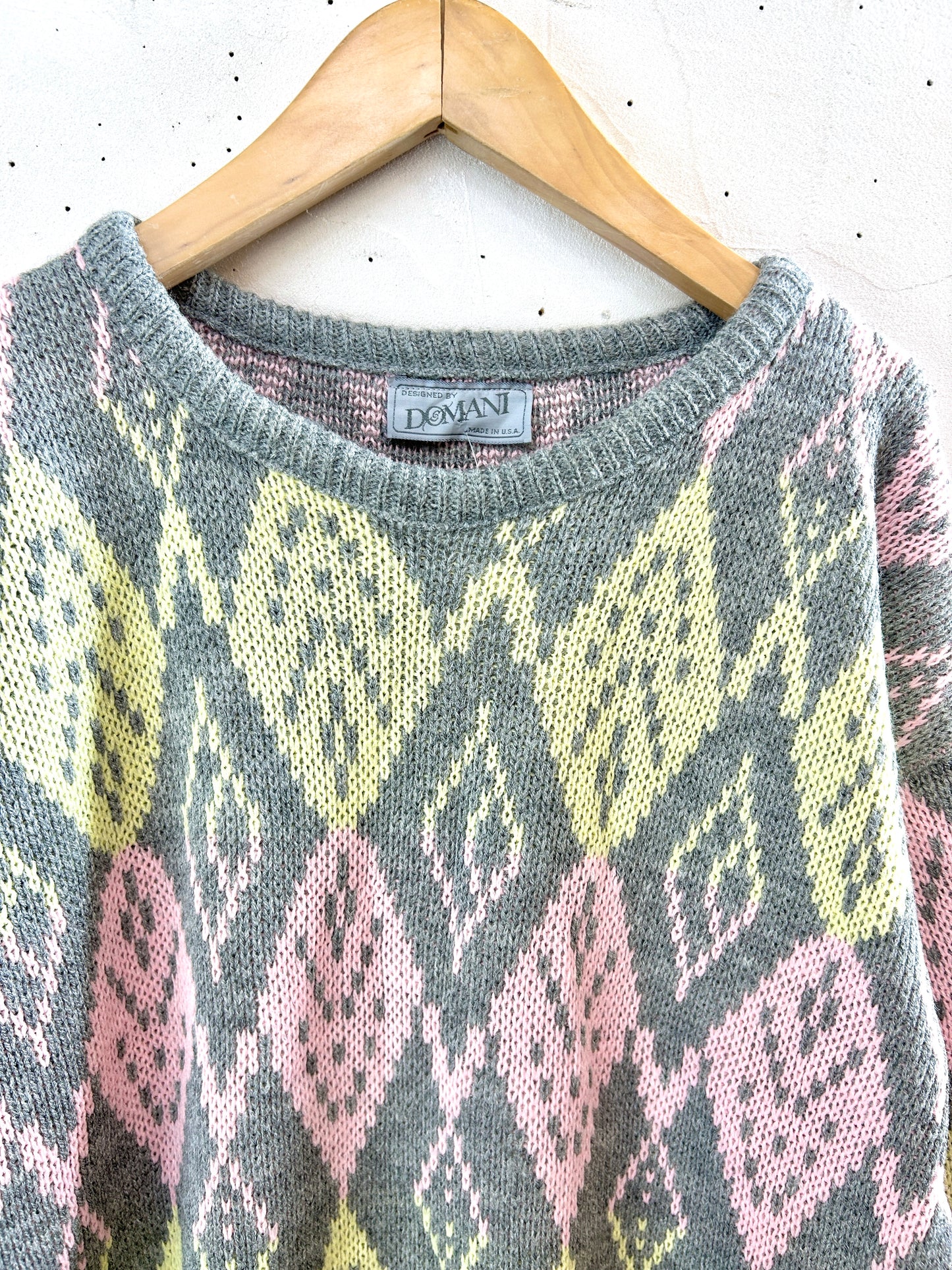 Vintage Knit Sweater [I30330]