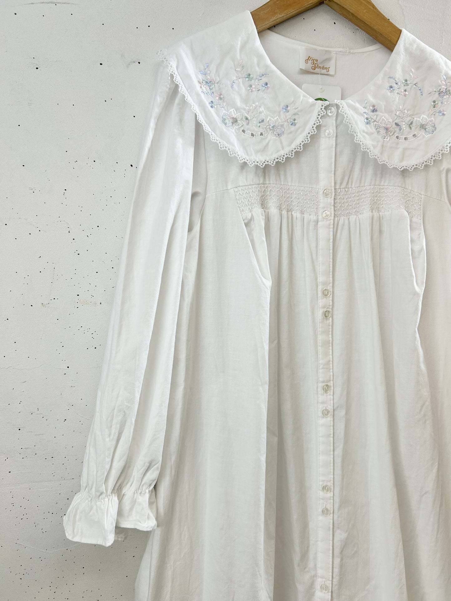 Vintage White Dress [H30889]