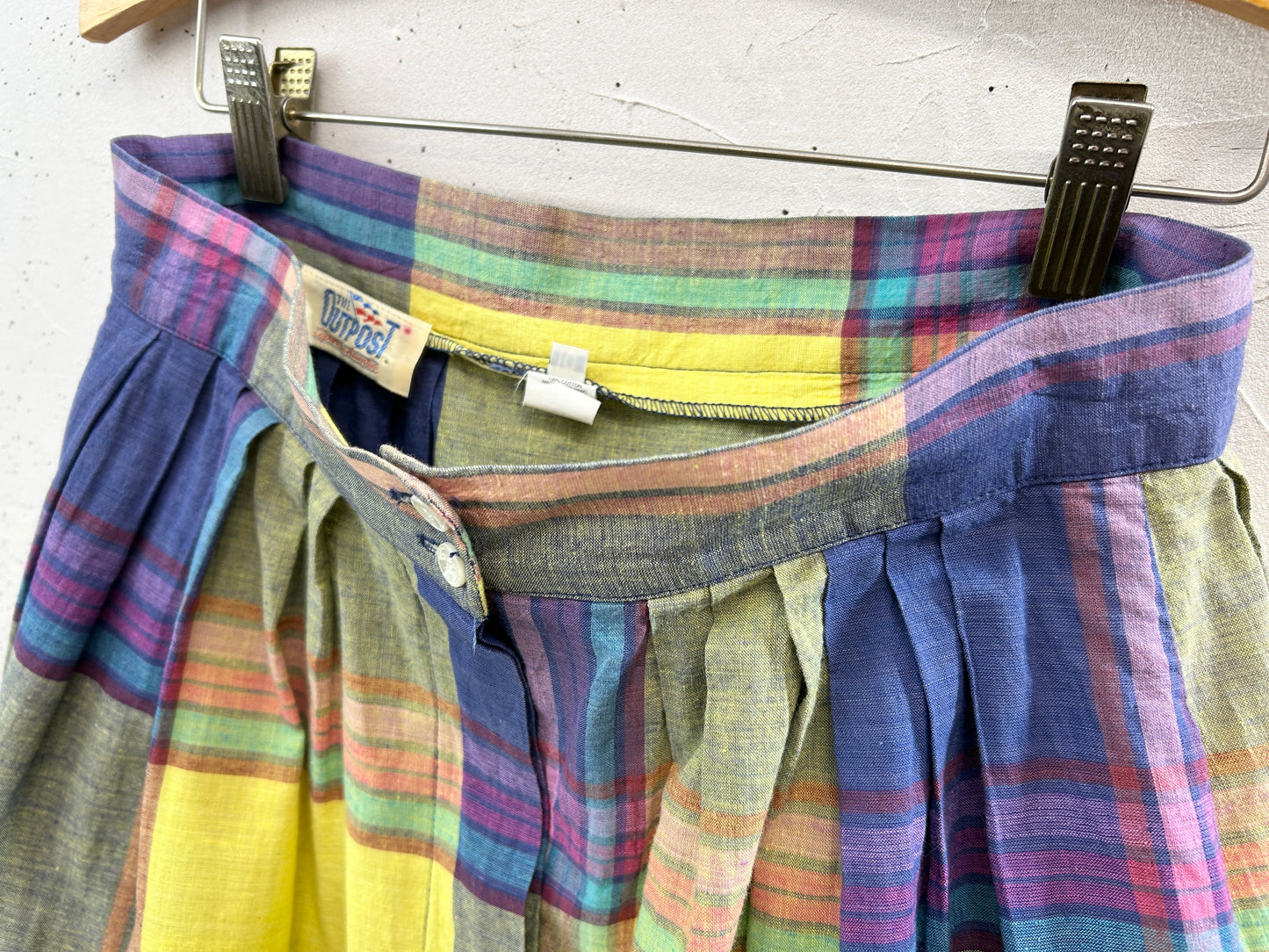 Vintage Check Skirt [B31481]