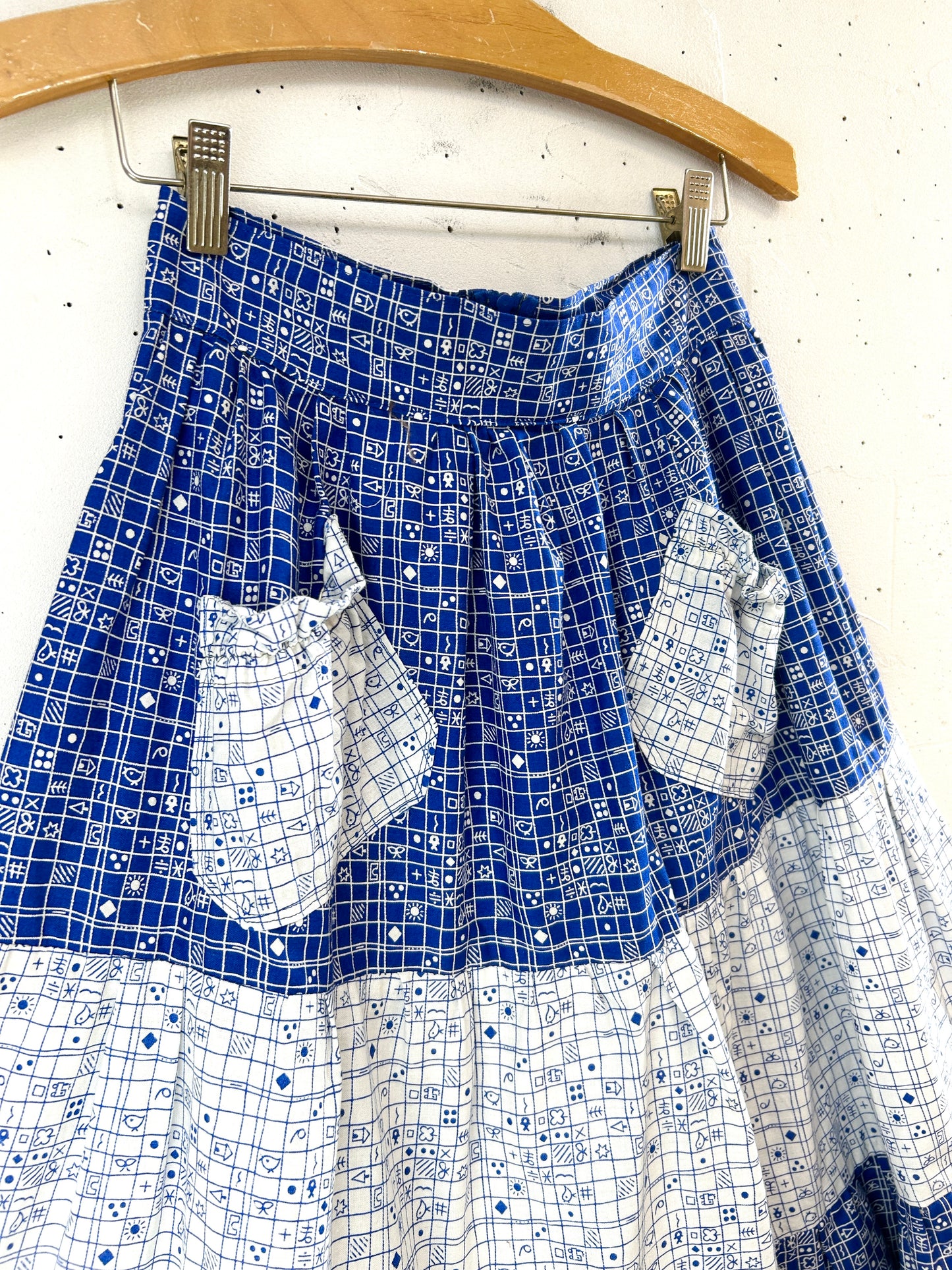 Vintage Tiered Skirt [F32736]