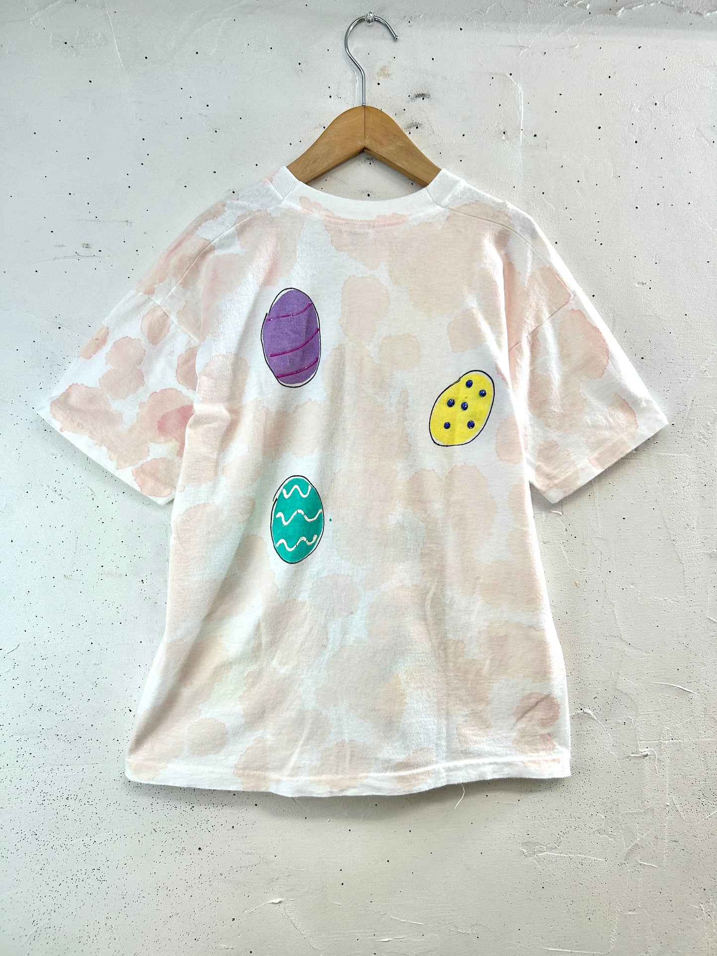 Vintage Hand Painted T-Shirt 〜FRUIT OF THE LOOM 〜 MADE IN USA [E32440]