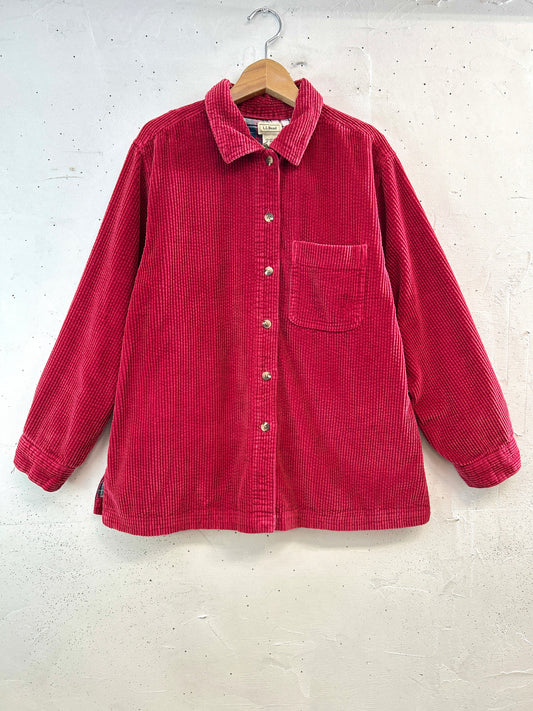 Vintage Corduroy Shirt 〜L.L.Bean〜 [B31661]