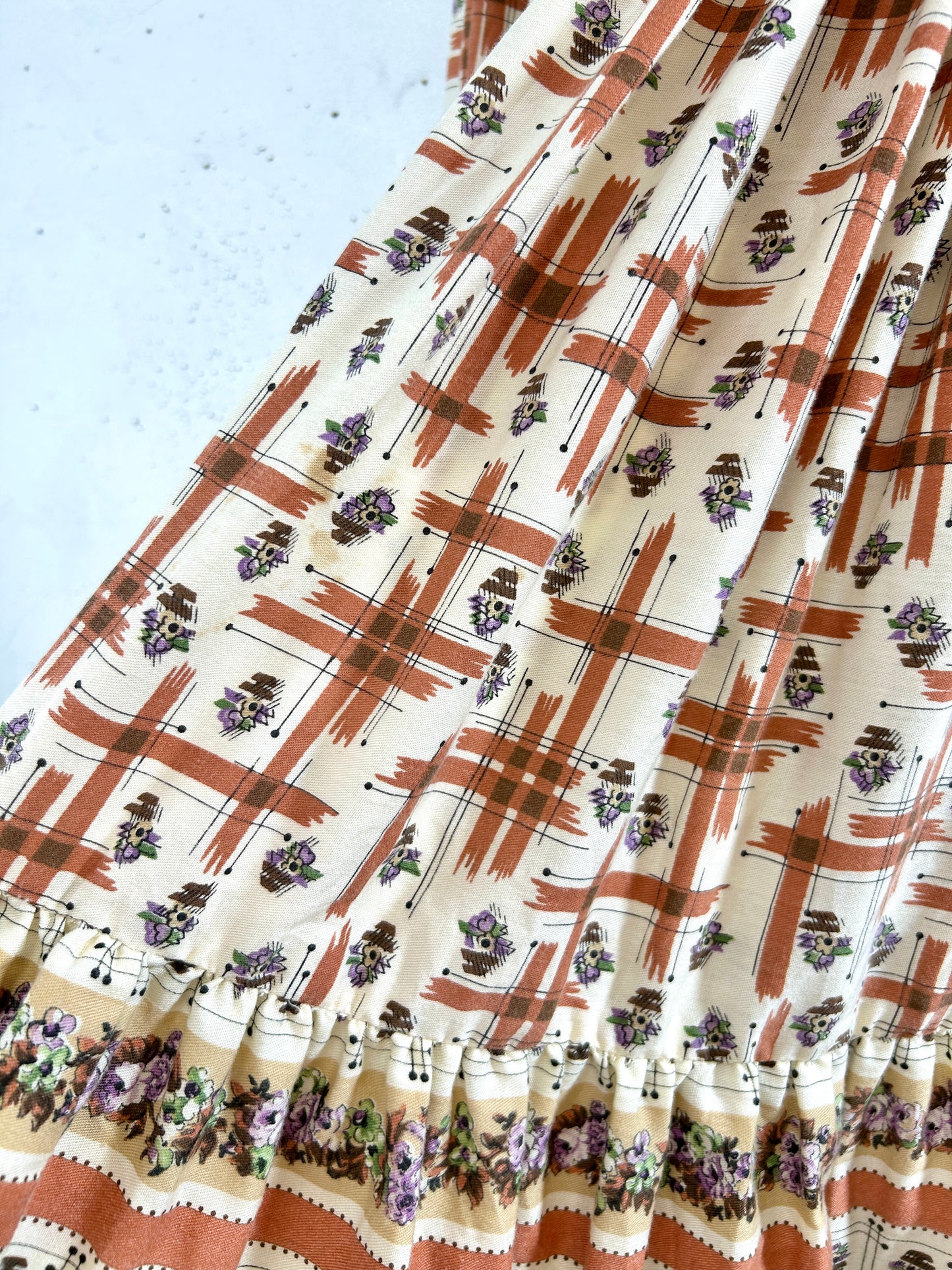 Vintage Tired Skirt  [F32878]