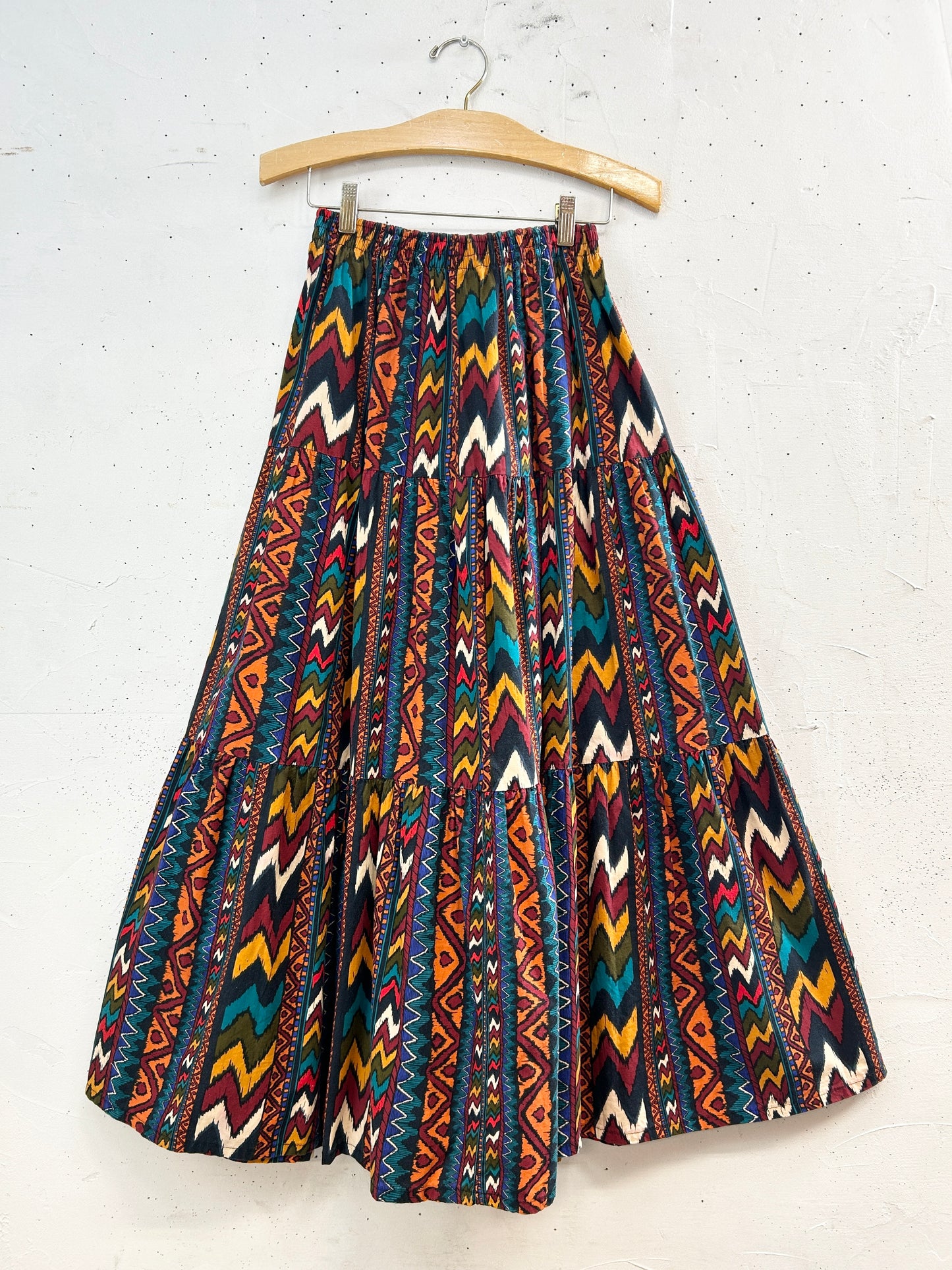 Vintage Tired Skirt MADE IN USA [L31129]