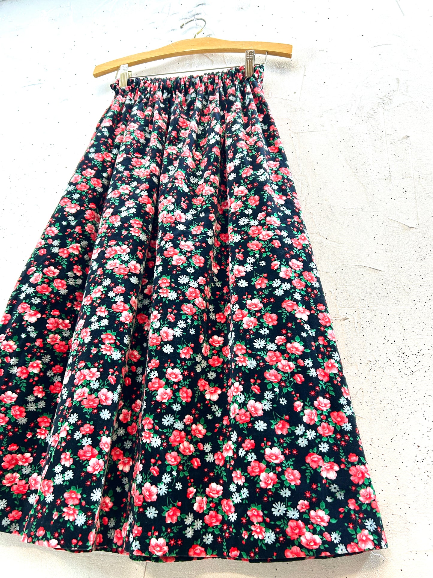 Vintage Velour Skirt [L30940]