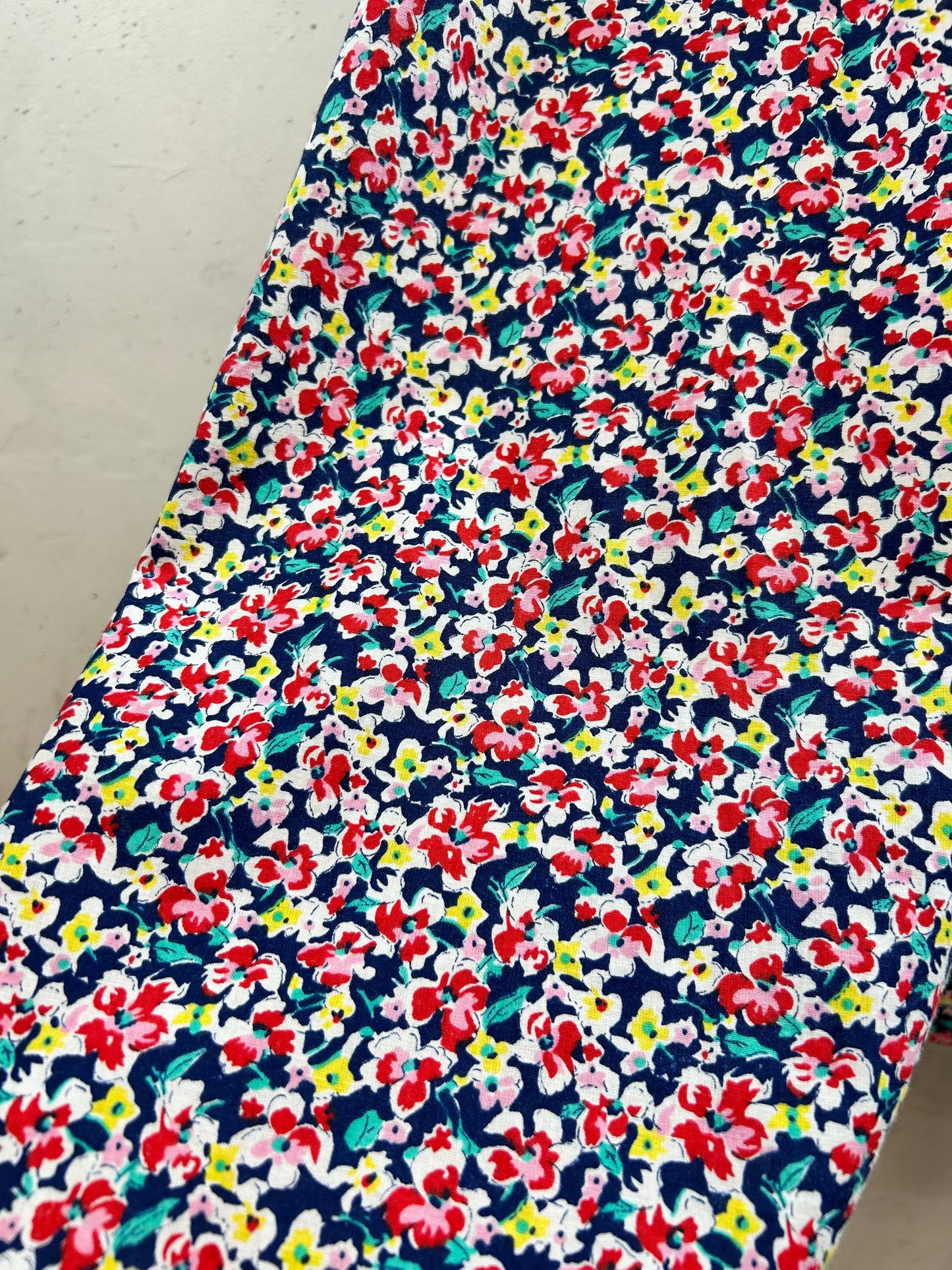 '80s Big Collar  Dress MADE IN USA [G30813]