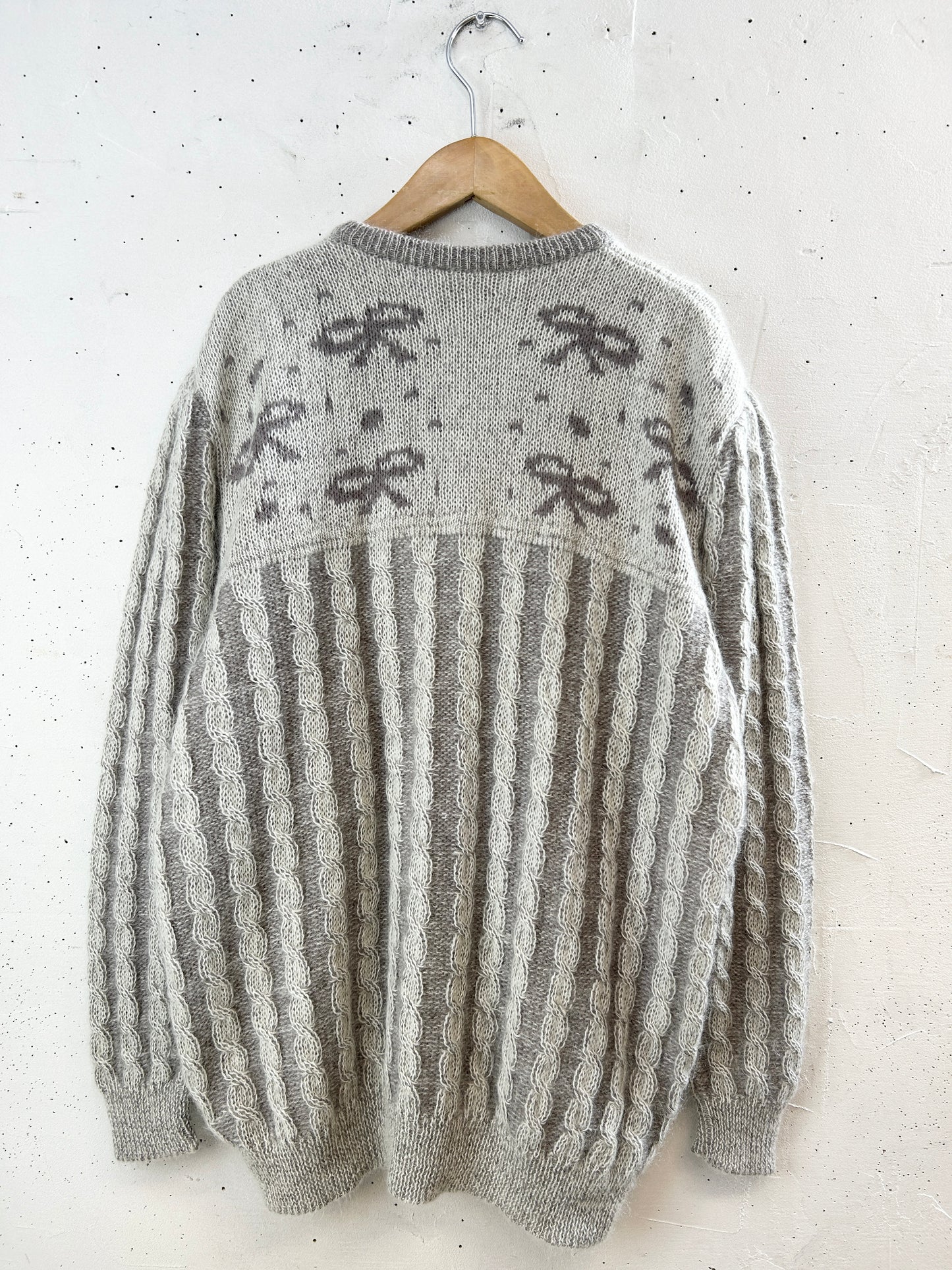 Vintage Knit Mohair Cardigan [J30440]