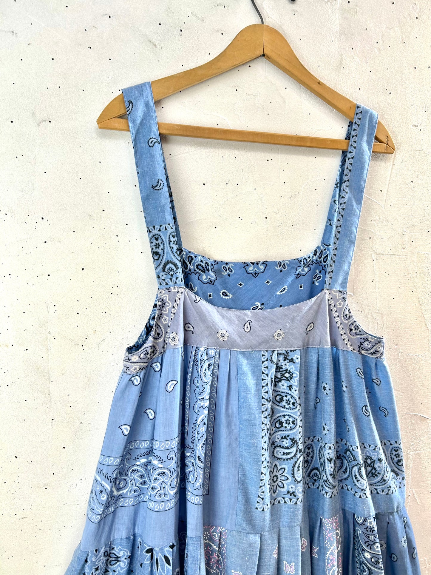 Vintage Bandana Patchwork  Dress 〜Amy Nina〜[G30652]
