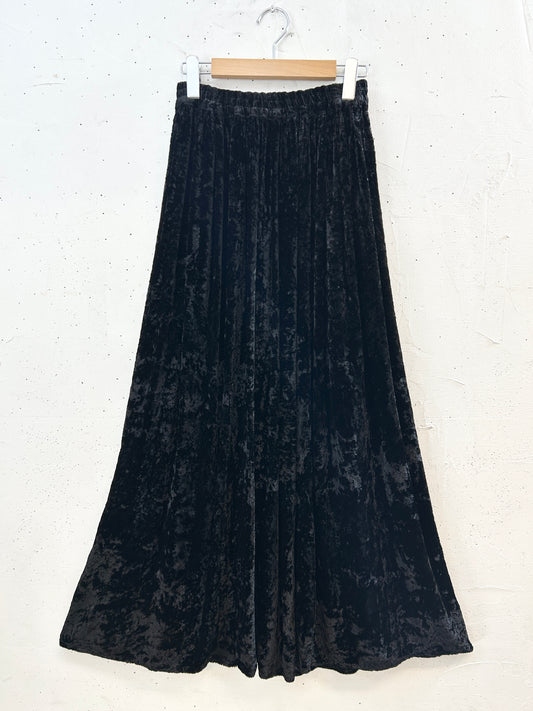 Vintage Velour Skirt [J30383]