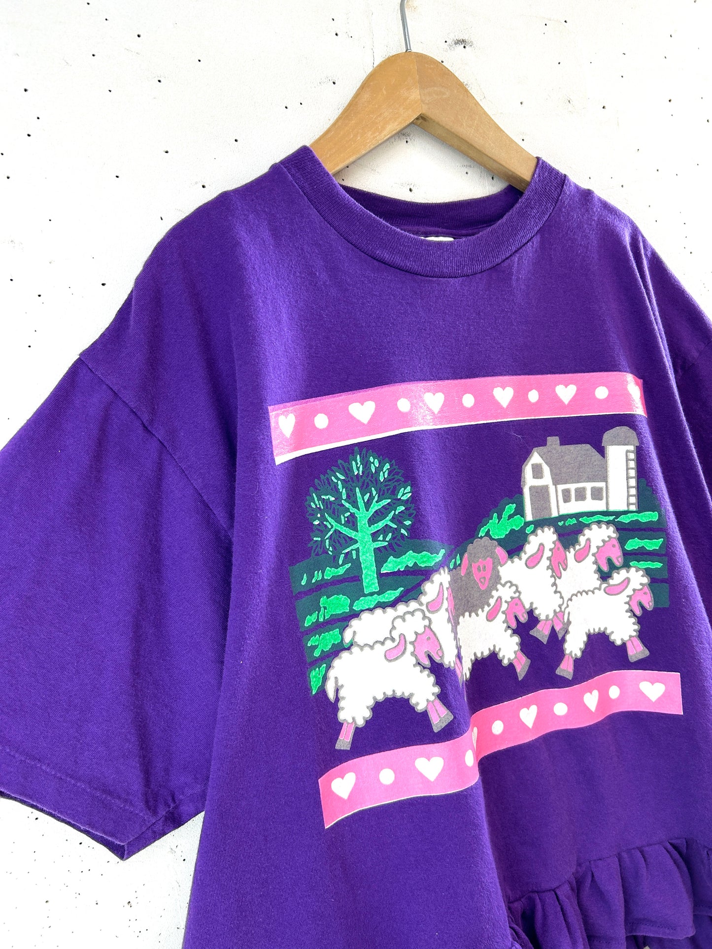 Vintage T Shirt 〜Funny dot CRAZY〜 [F32748]