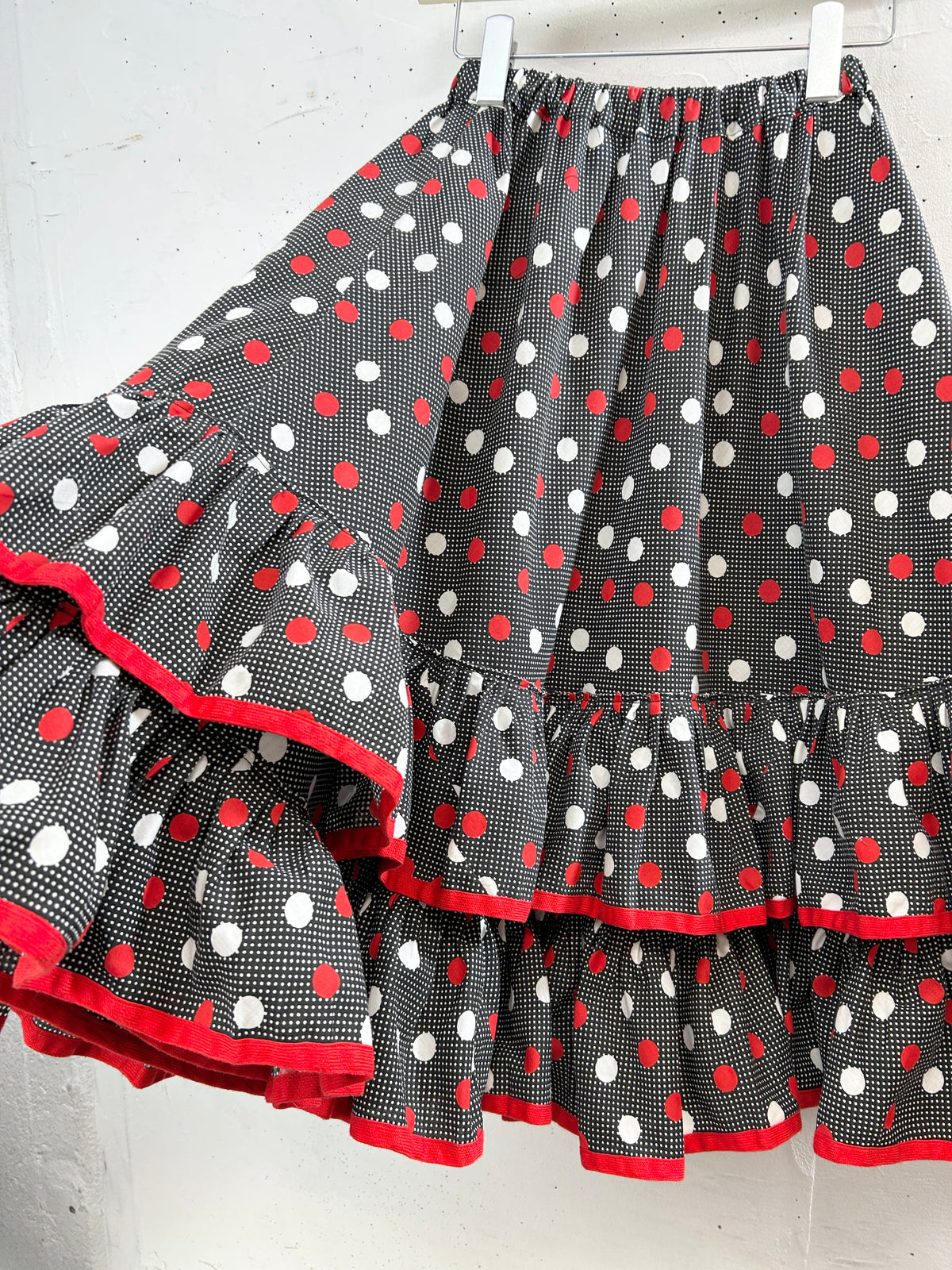Vintage Dot Skirt [J34277]