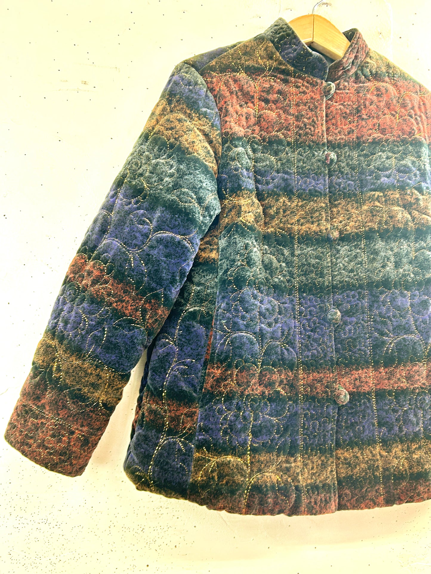 Vintage Quilting Jacket [L31173]