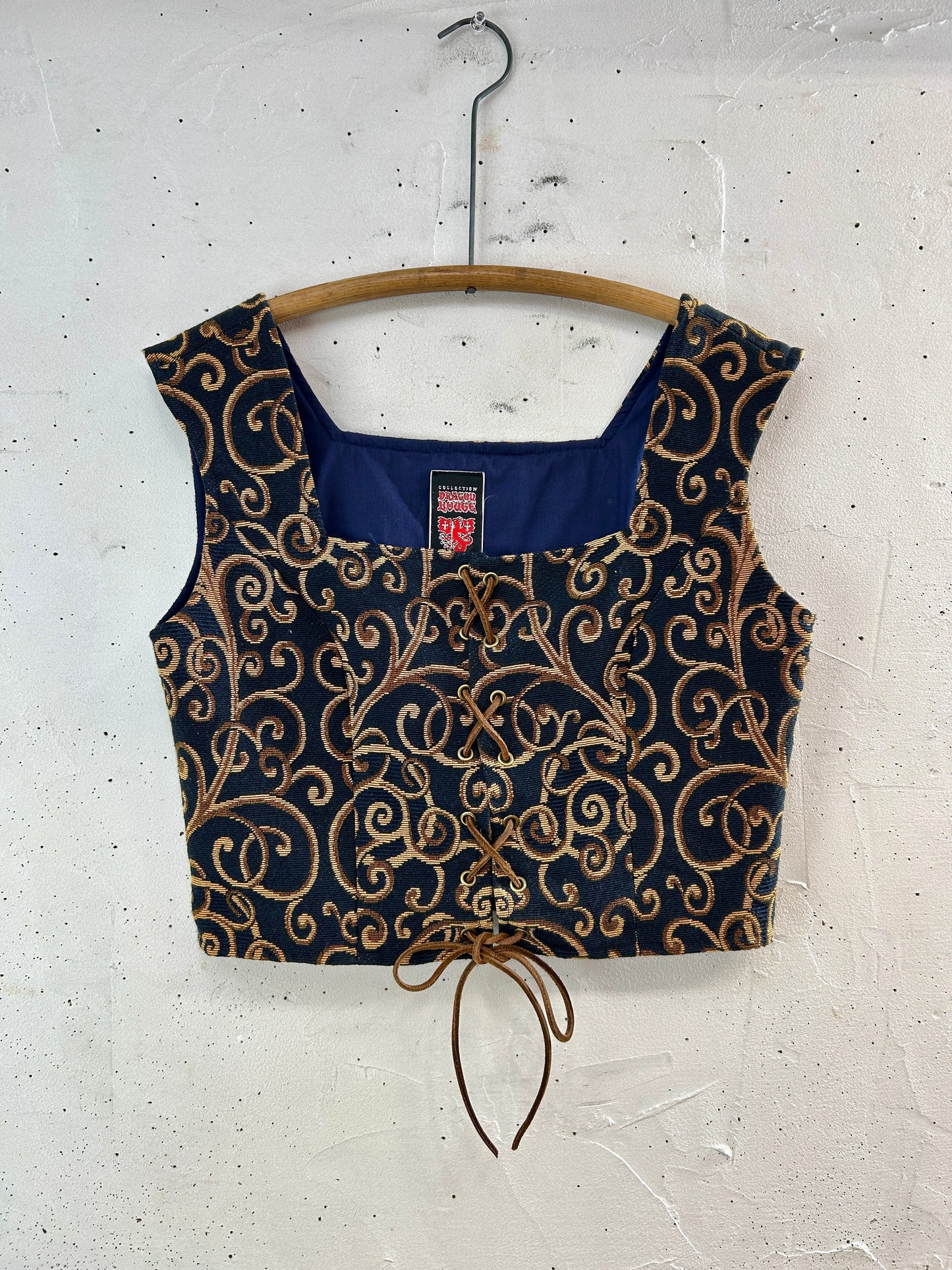 Vintage Gobelin Vest [H33673]