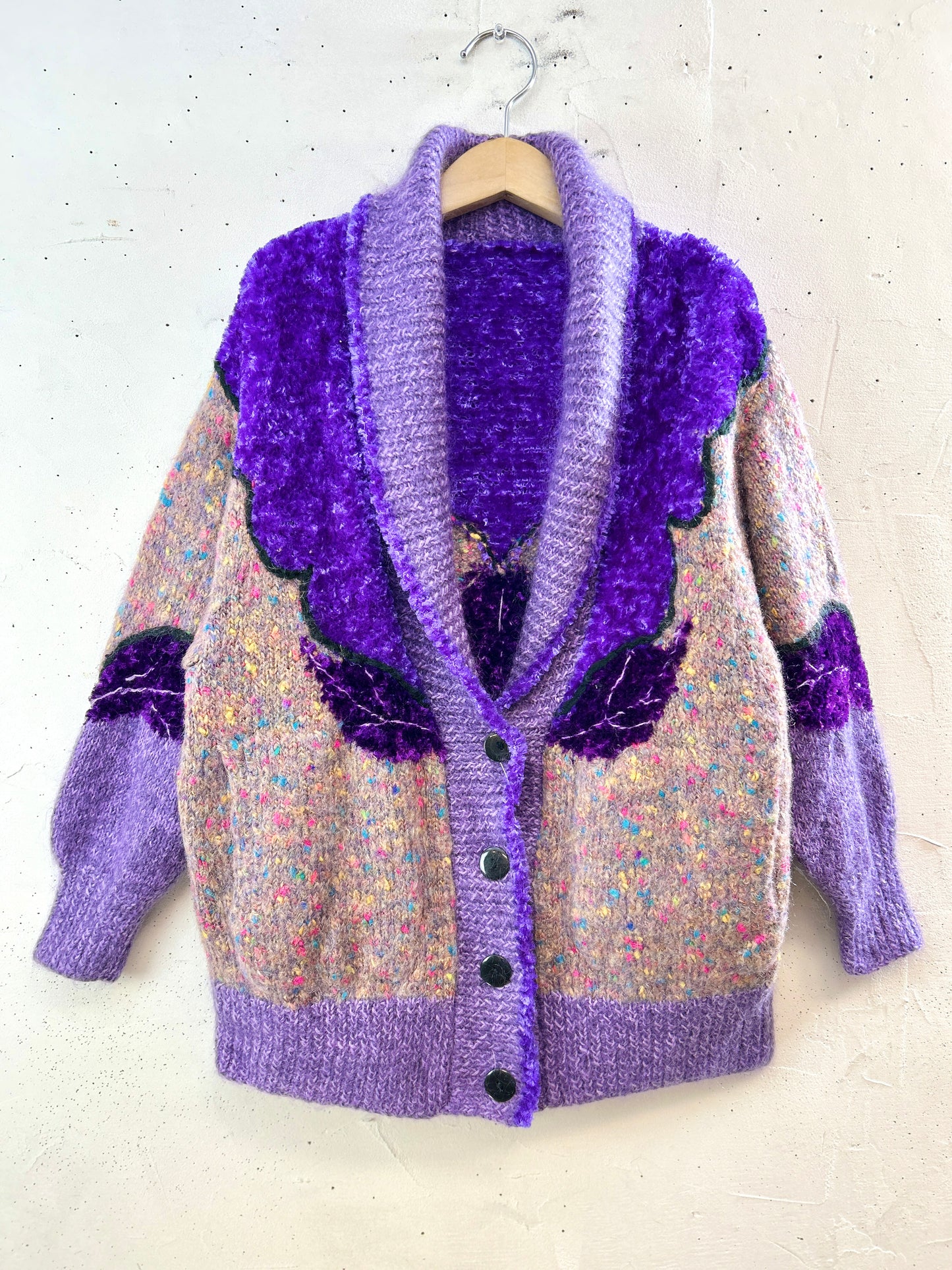 Vintage Mohair Knit Cardigan [L30971]