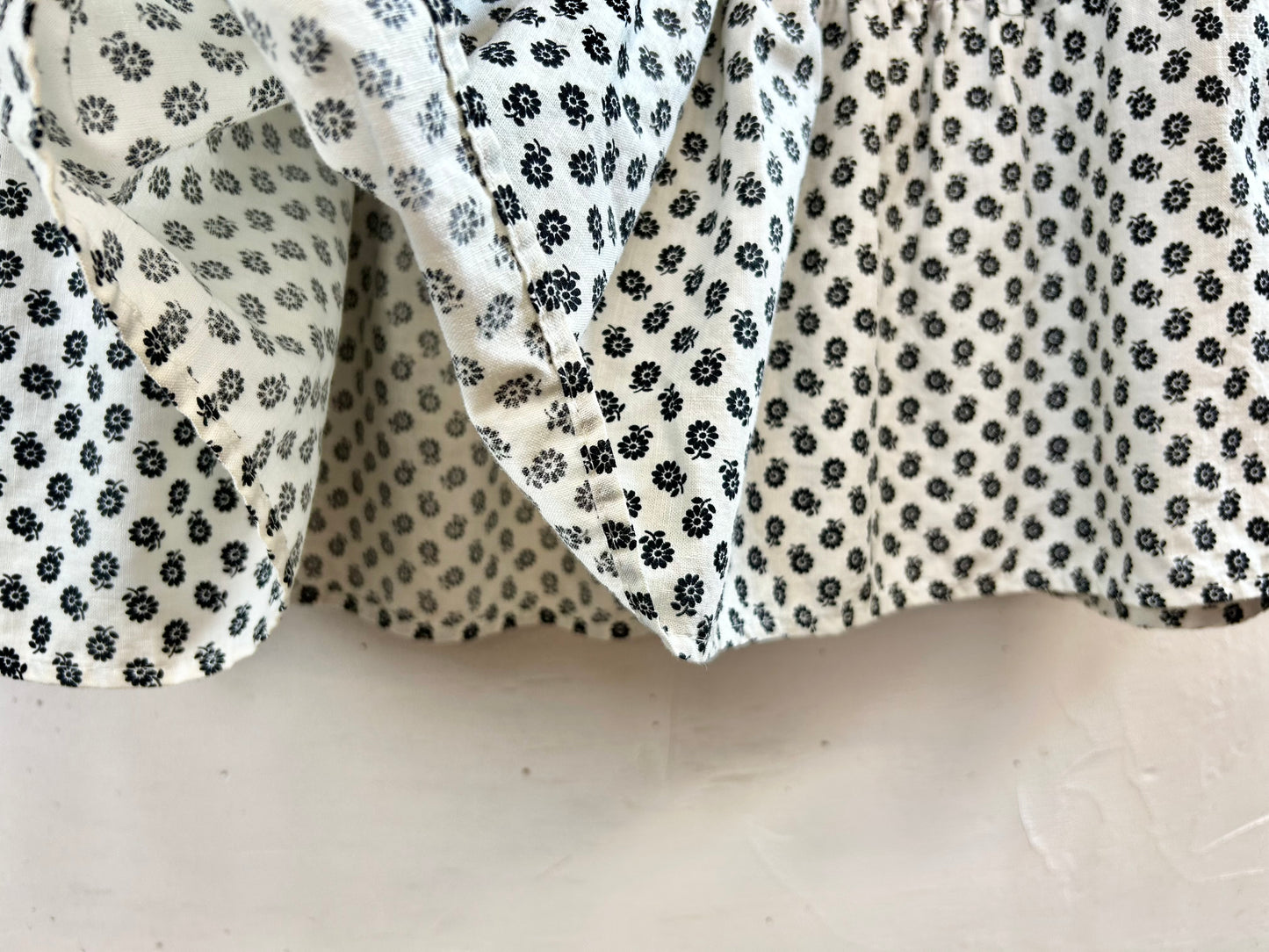'70s Vintage Tiered Skirt [G30612]