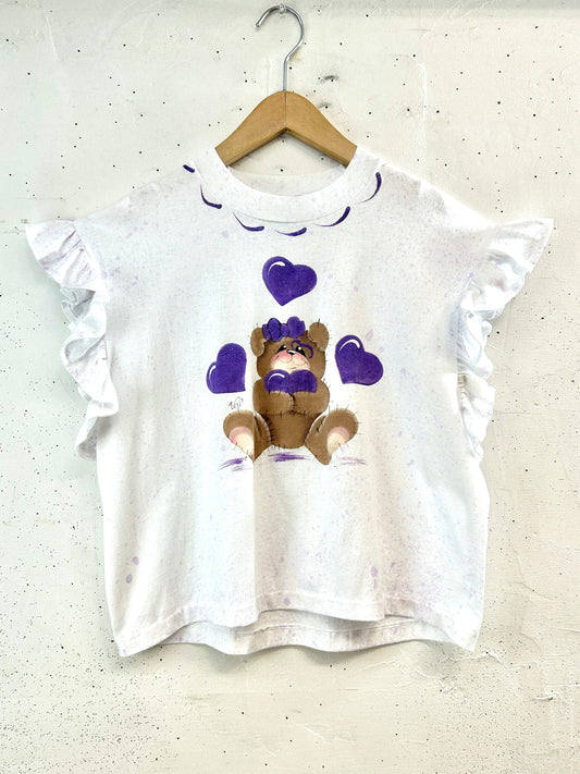 Vintage T Shirt 〜Funny dot CRAZY〜 [E32400]