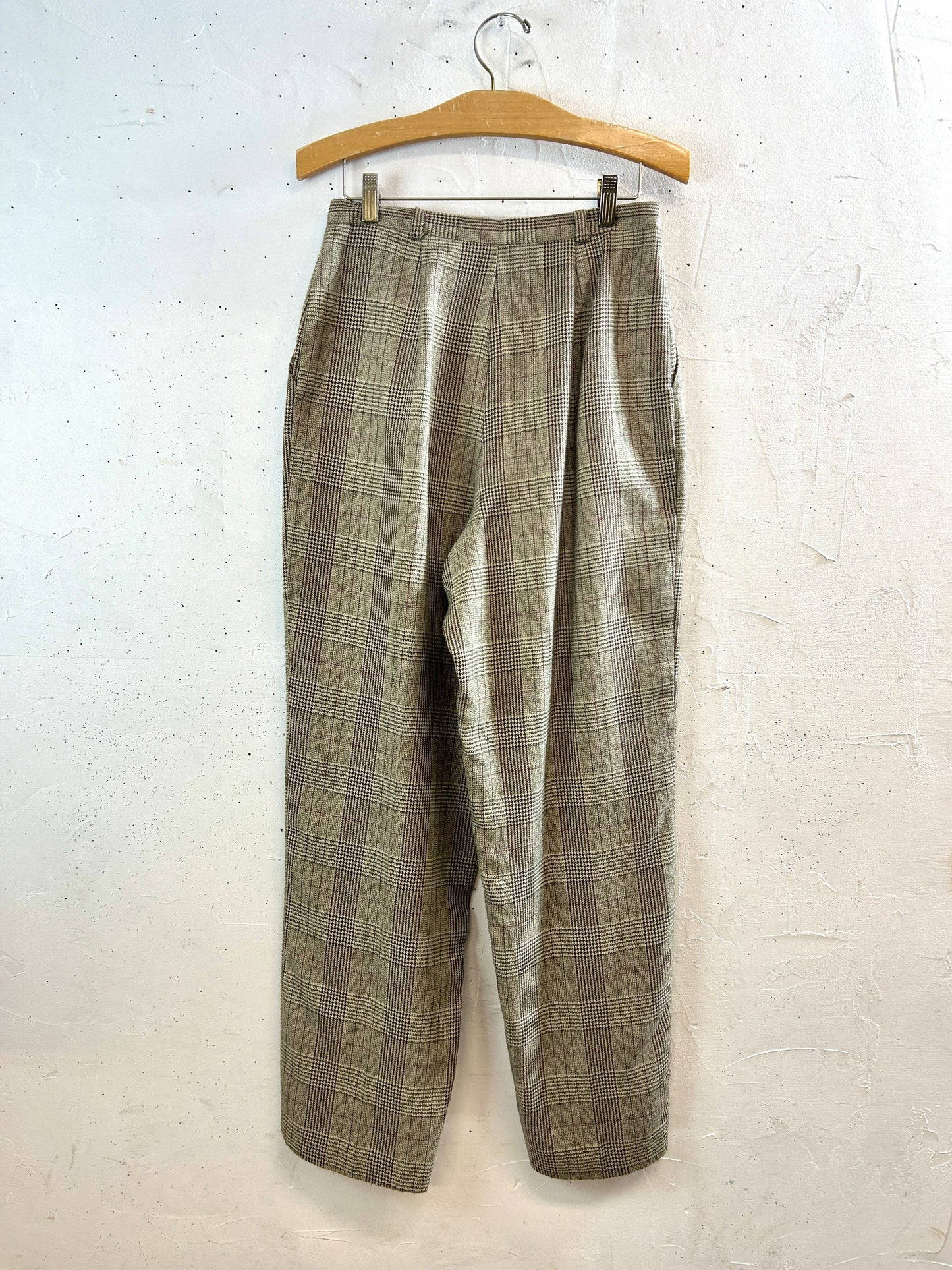Vintage Check Pants  [K30877]