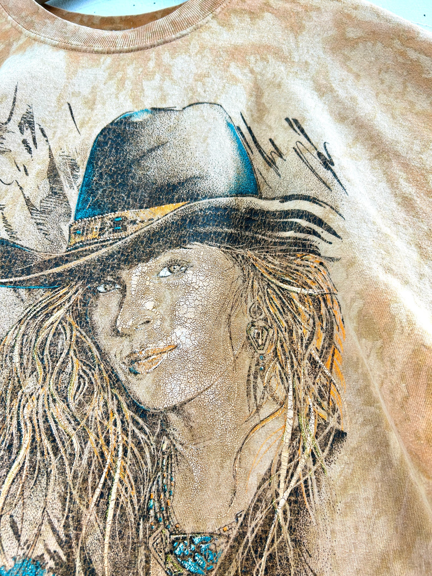 '90s Vintage T-Shirt MADE IN USA  [E32377]