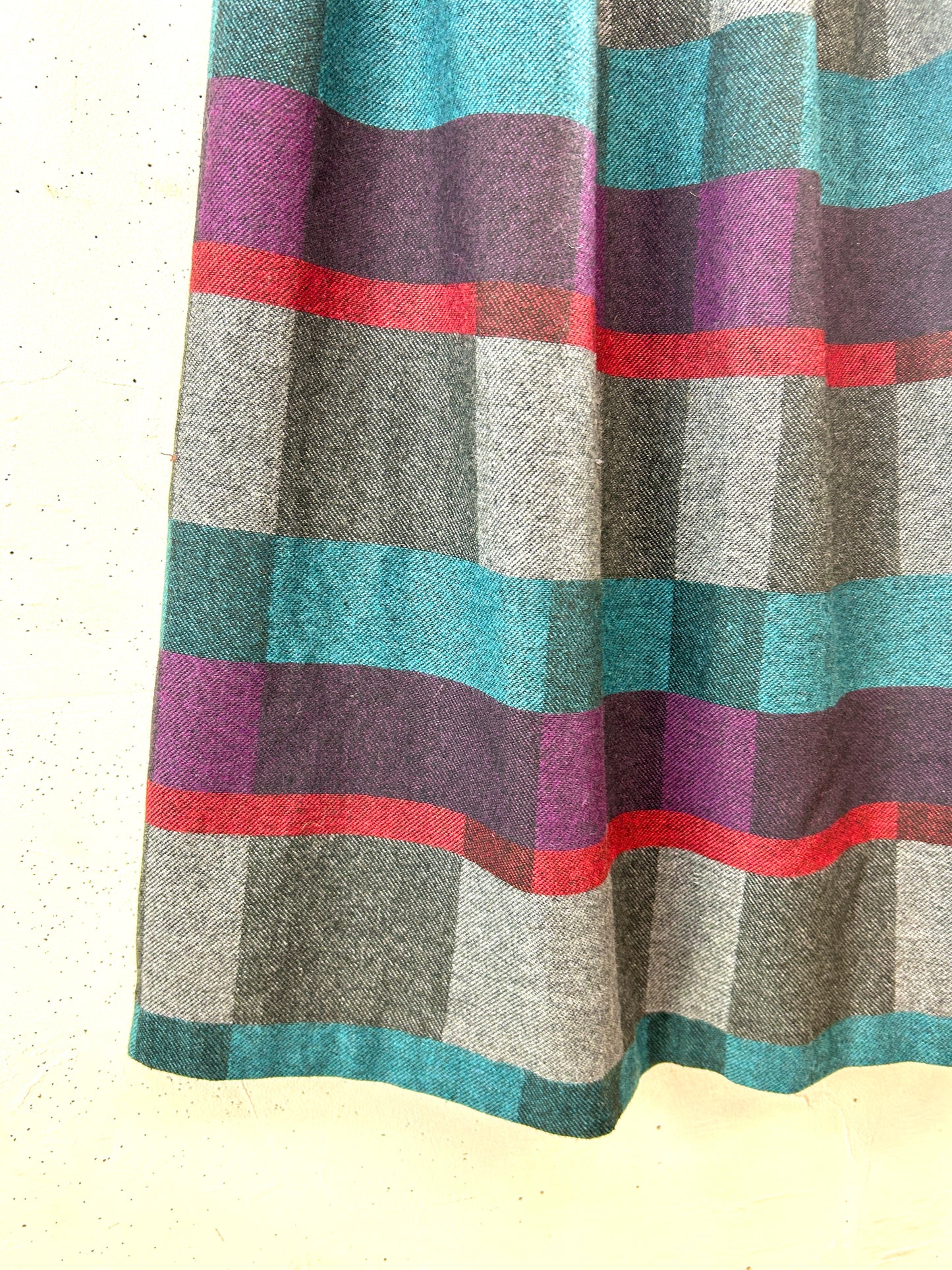 Vintage wool Skirt [J30515]