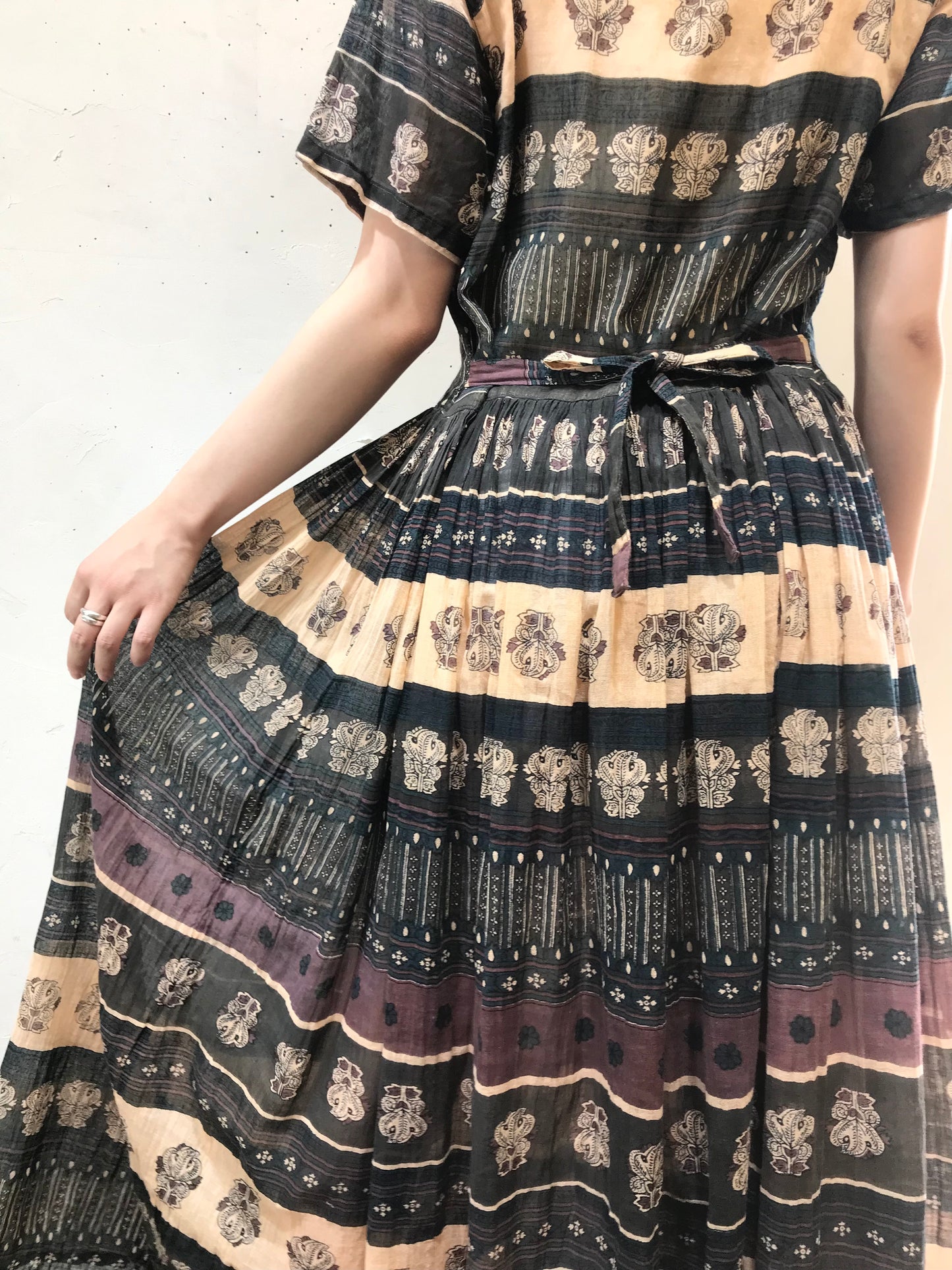 Vintage Cotton Dress [G24605]