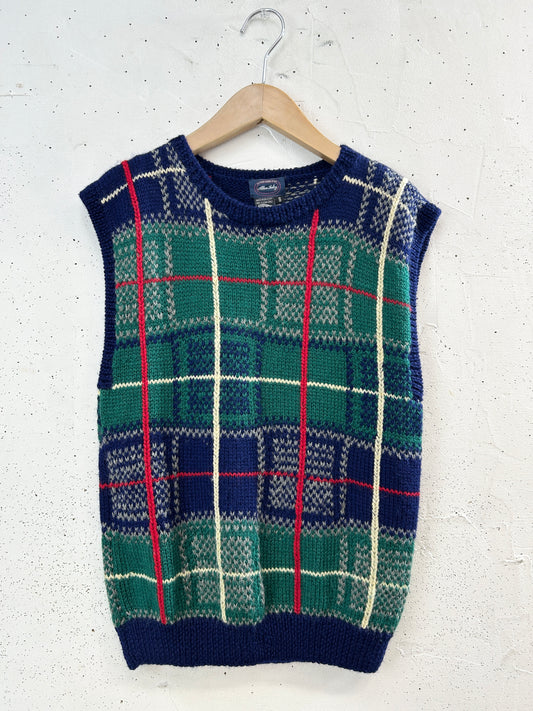 Vintage Knit Vest [I33973]