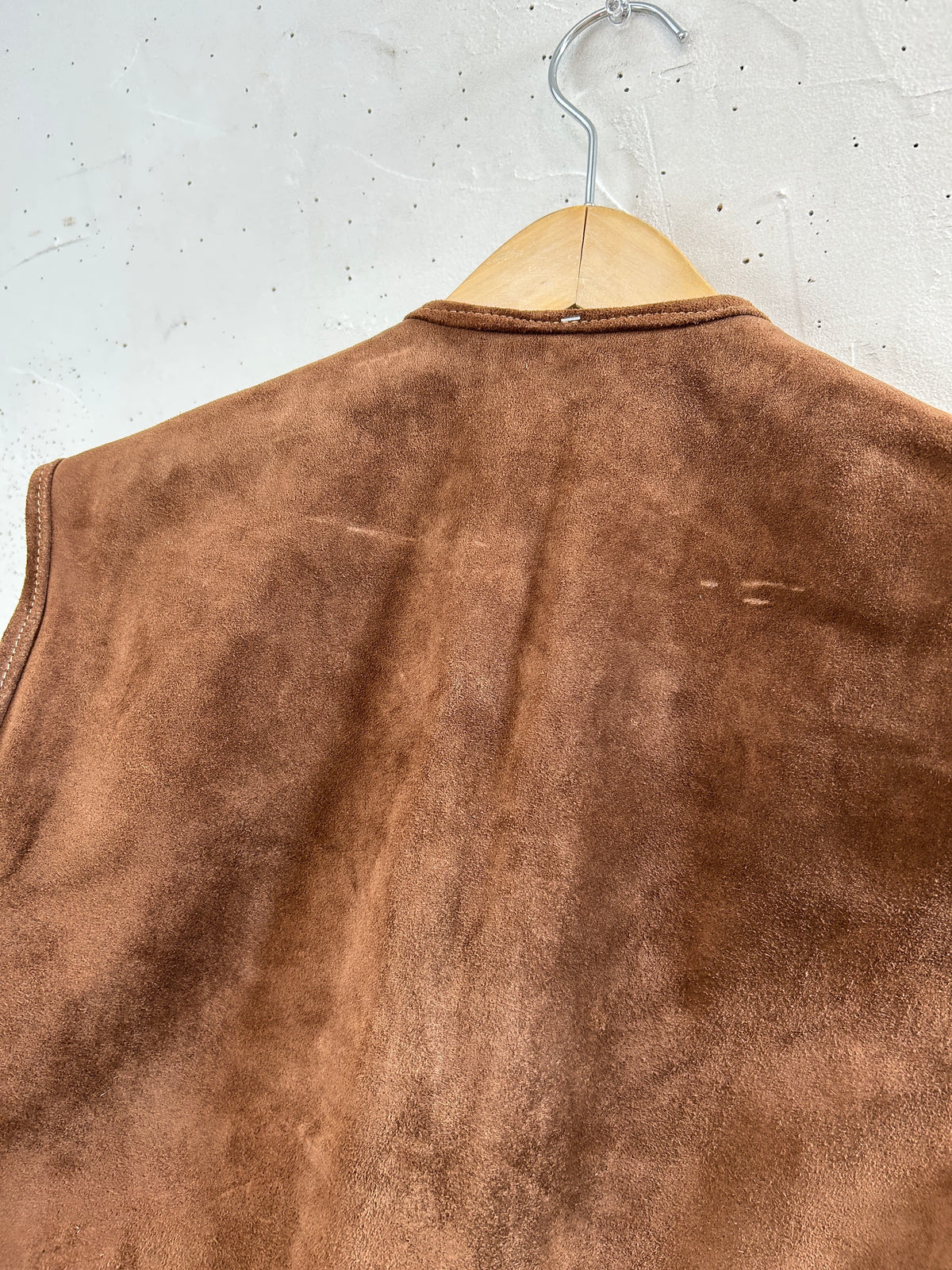 Vintage Leather Vest [I33942]