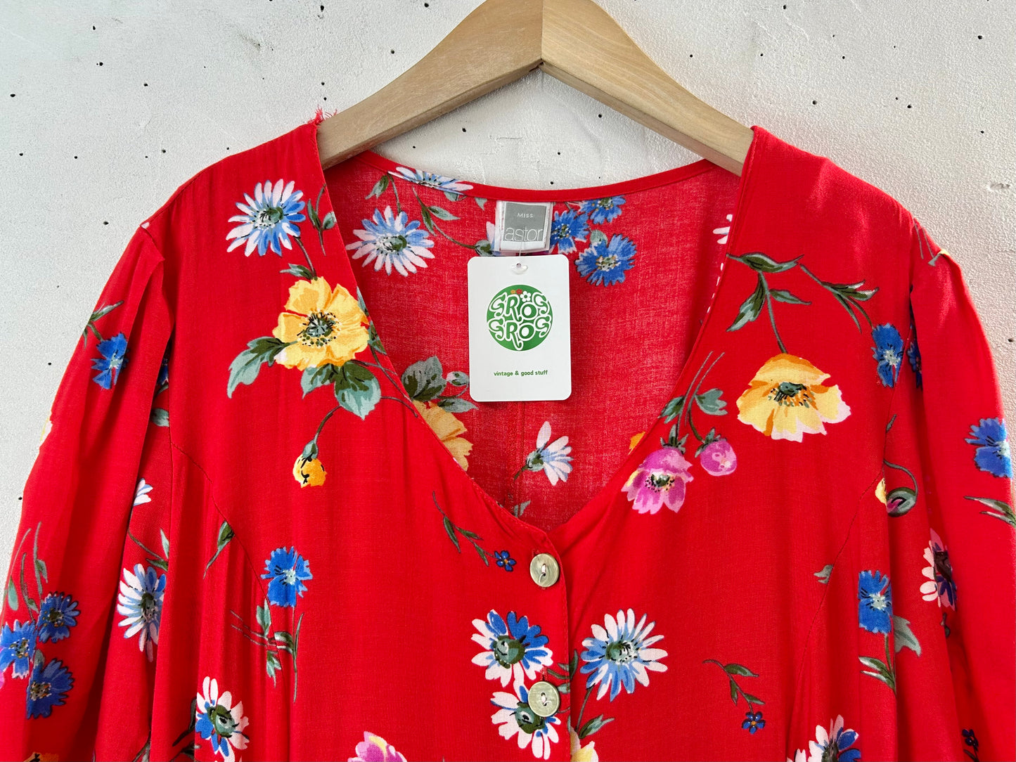 Vintage Viscose Dress [G30638]