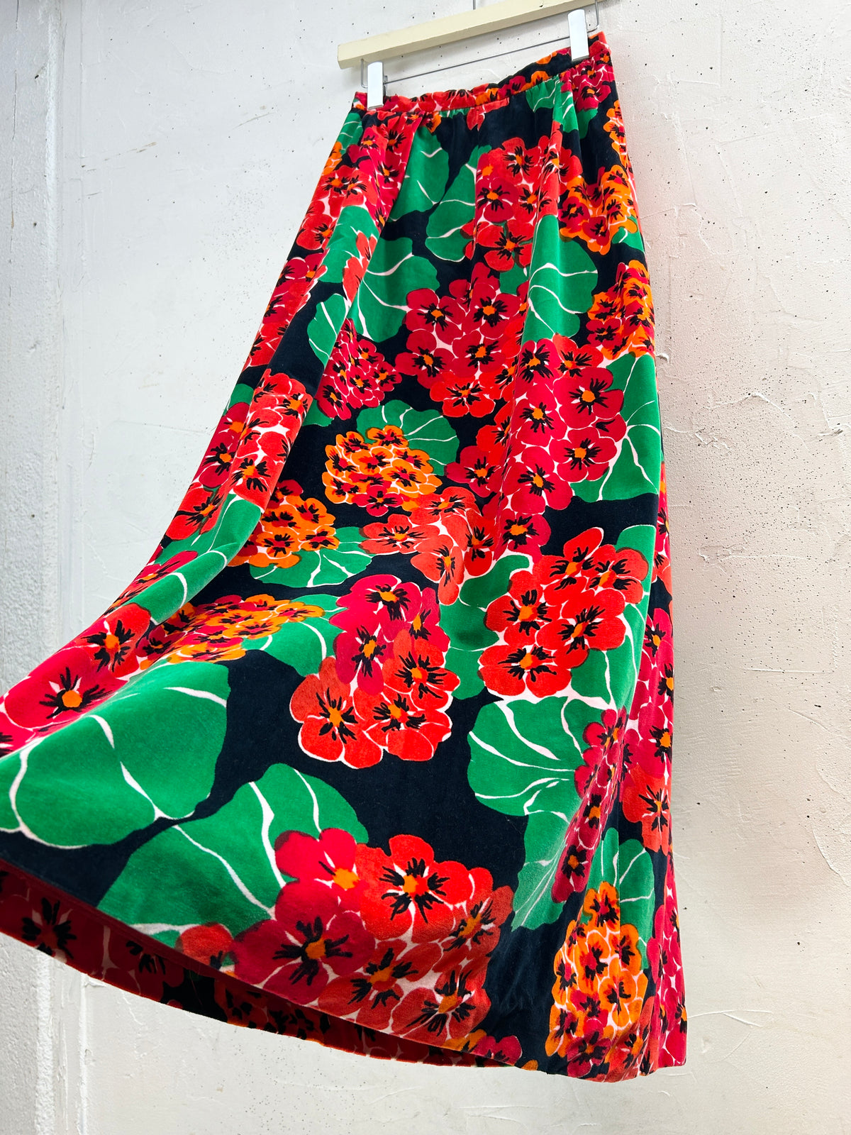 '70s Vintage Skirt  [J34089]