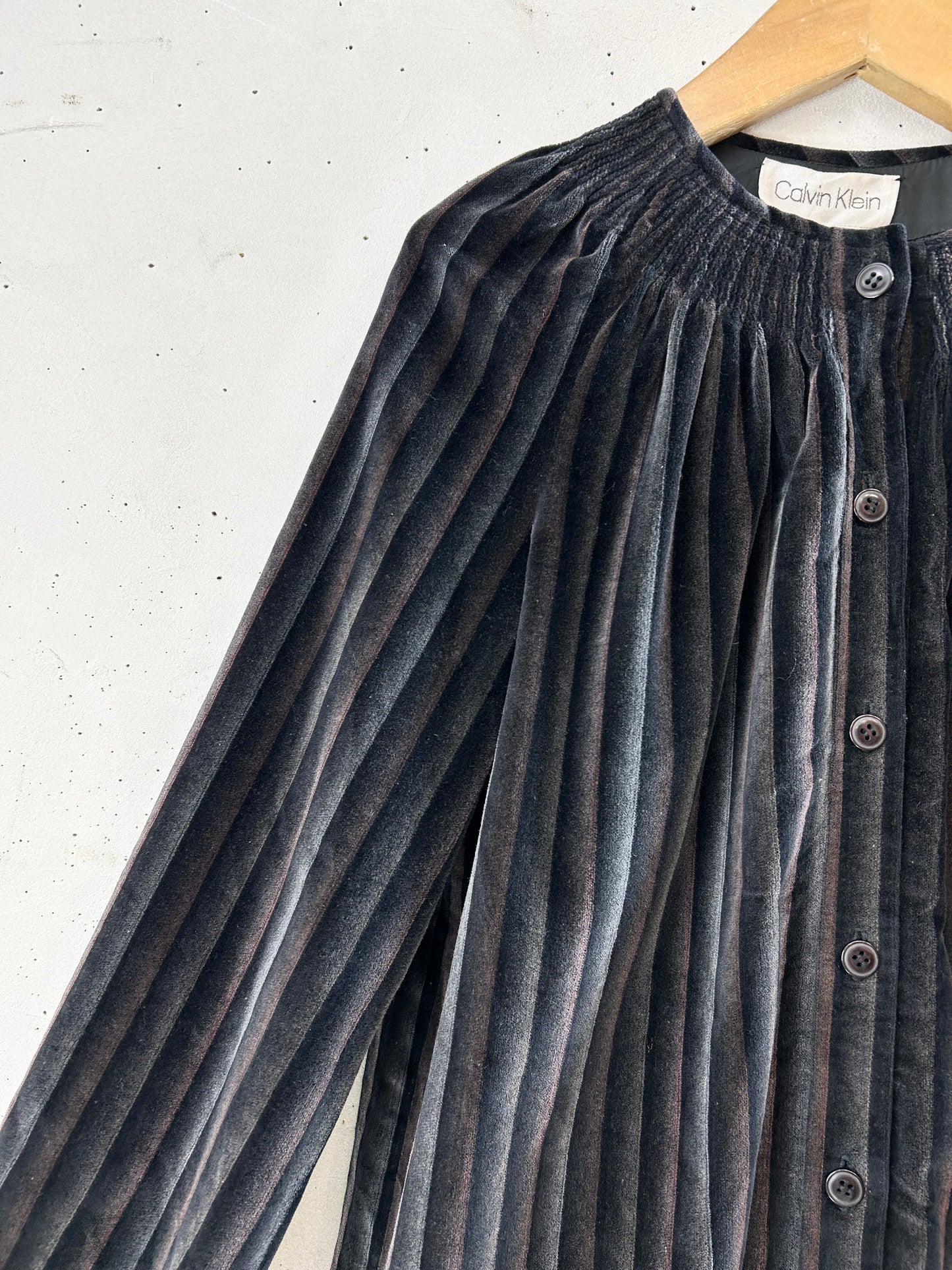 Vintage Velour Jacket 〜Calvin Klein〜 [J30444]