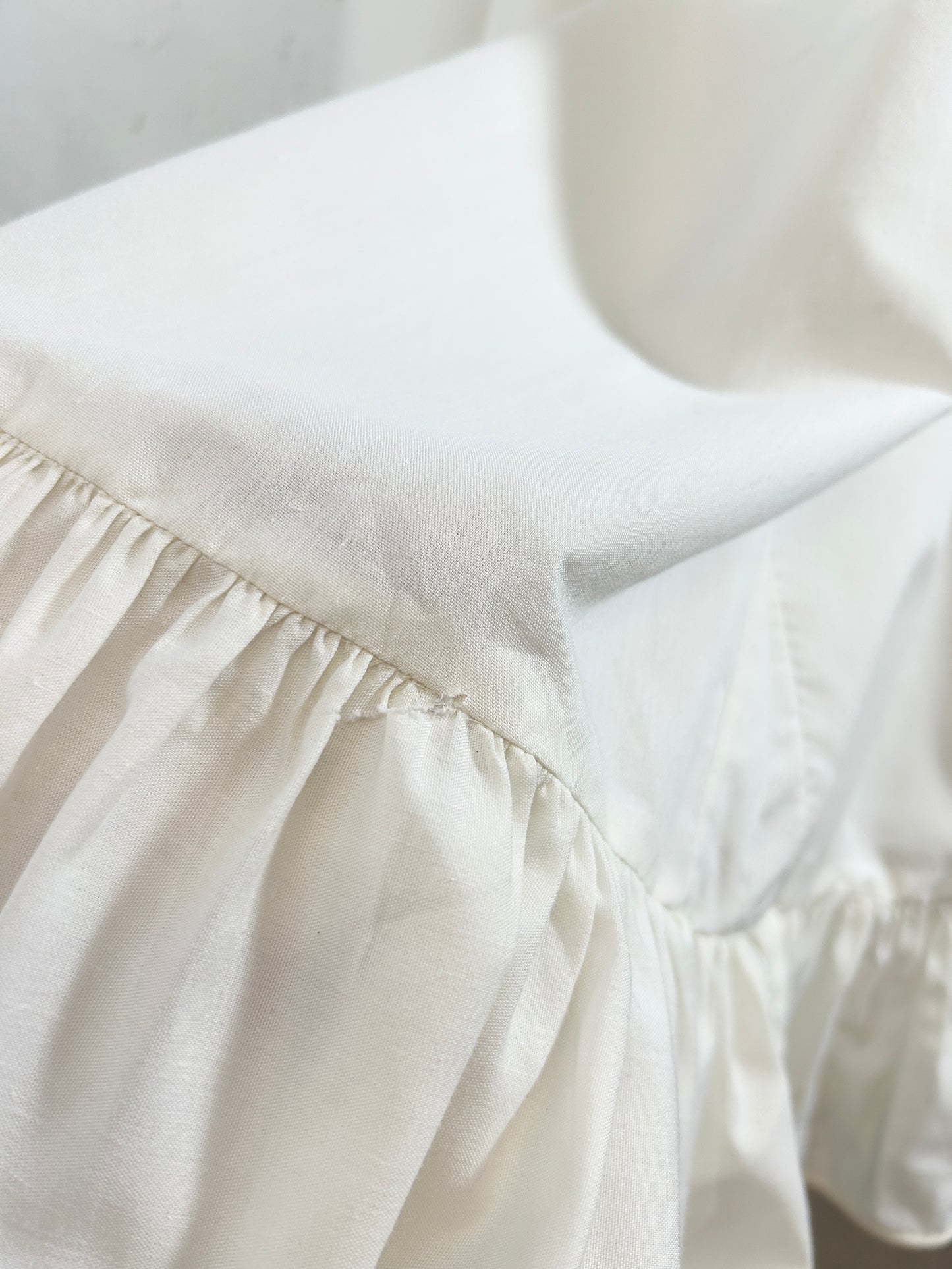 Vintage White Skirt [I30140]
