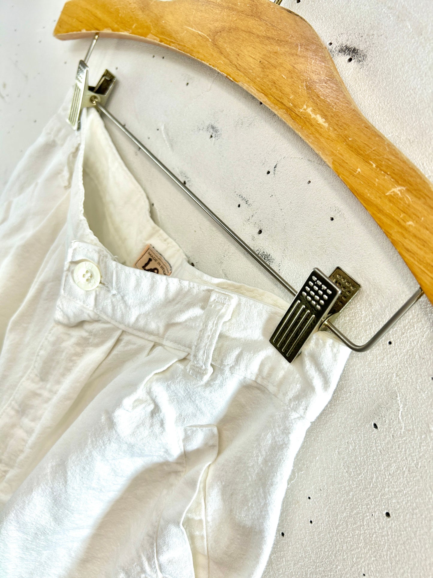 Vintage White Pants  〜Lee〜 [D32216]