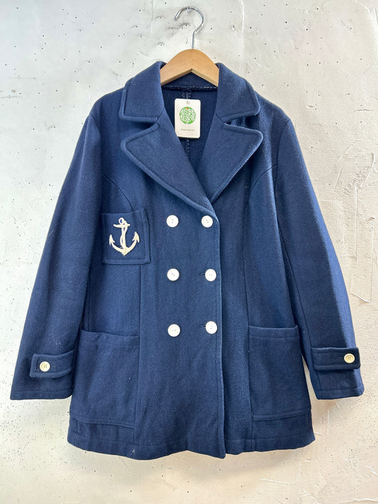 Vintage PeaCoat  [L30963]
