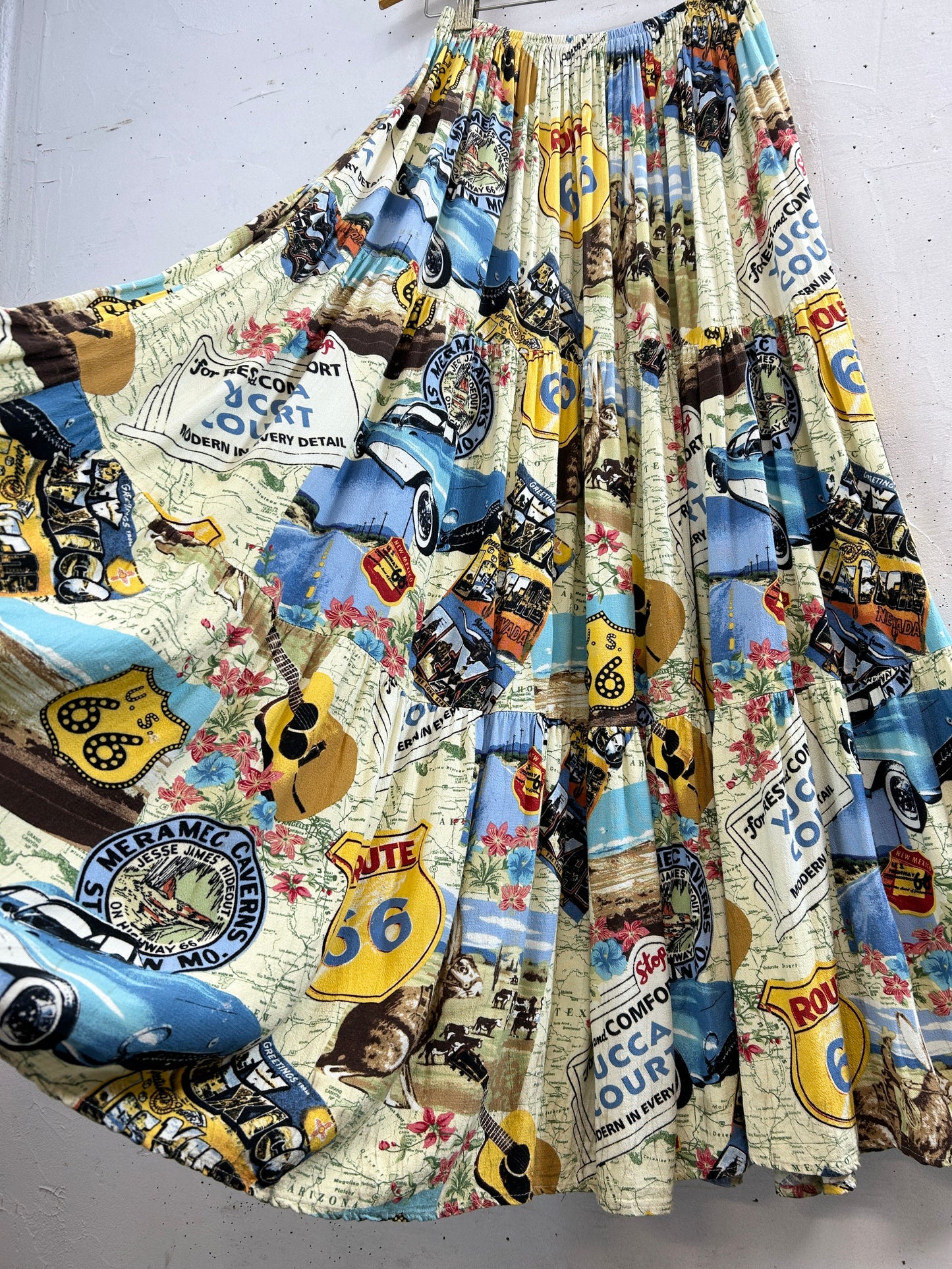 Vintage Tired Skirt [B31493]