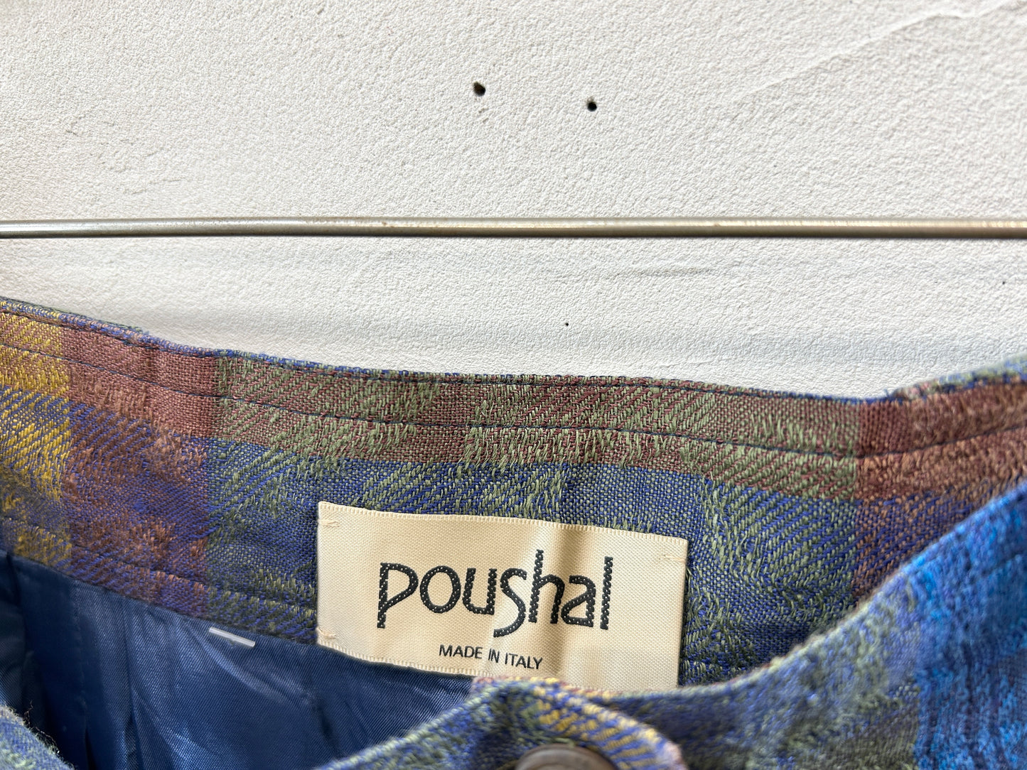 Vintage Check Skirt〜MADE IN ITALY〜 [K30806]