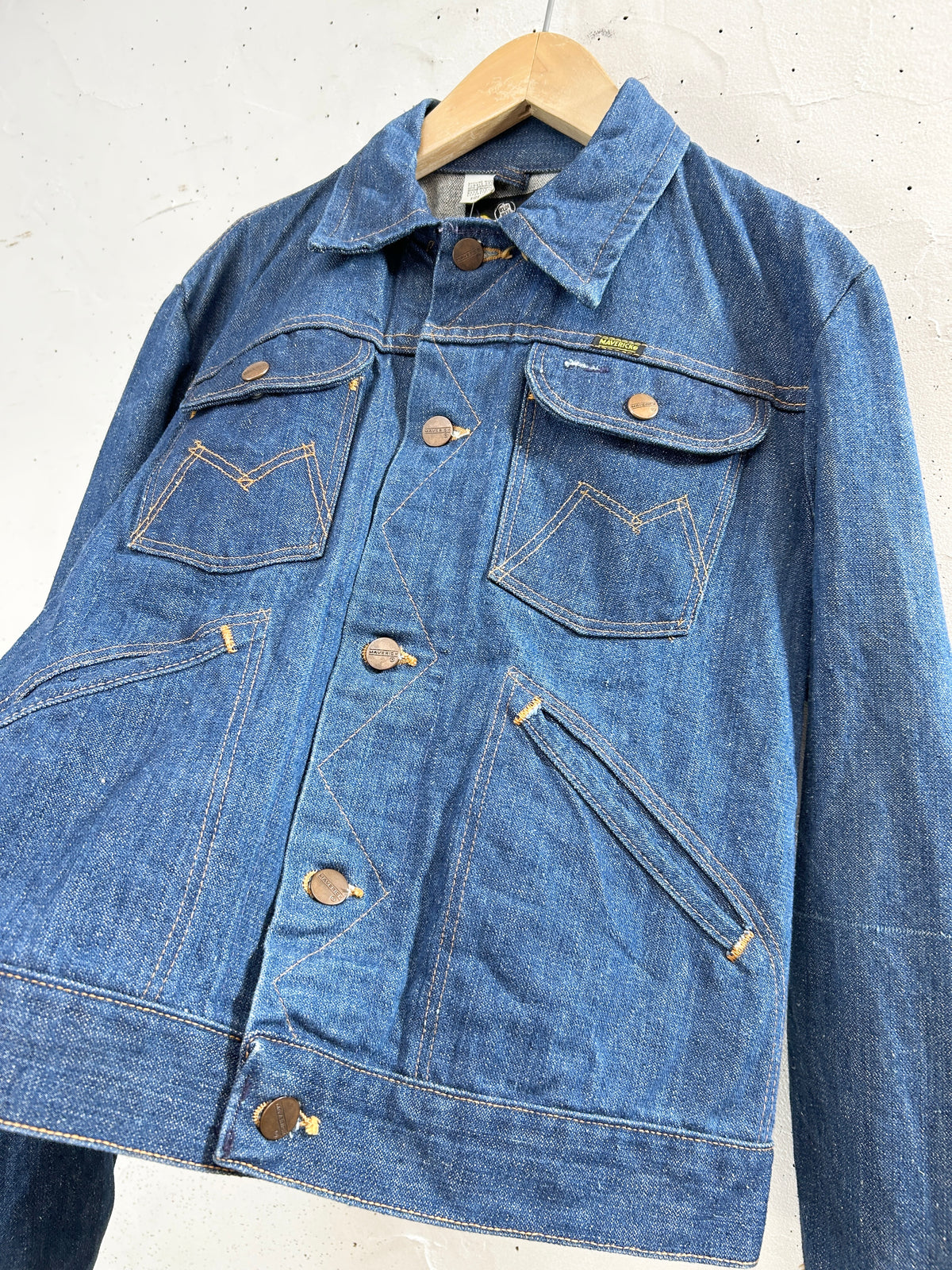 '70s Vintage Denim Jacket 〜Maverick〜 [I34034]