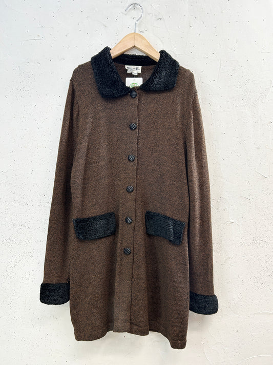 Vintage Knit Cardigan [J34258]