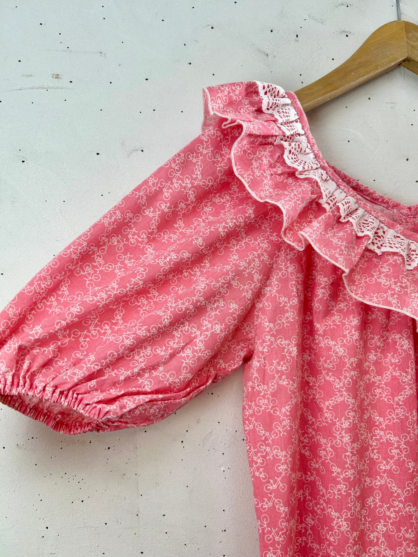 Vintage Bicycle Pattern Dress [G30805]