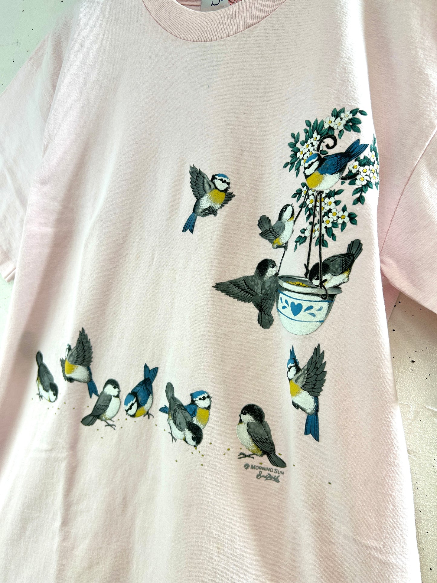 Vintage T-Shirt 〜MORNING SUN〜 MADE IN USA  [G33012]