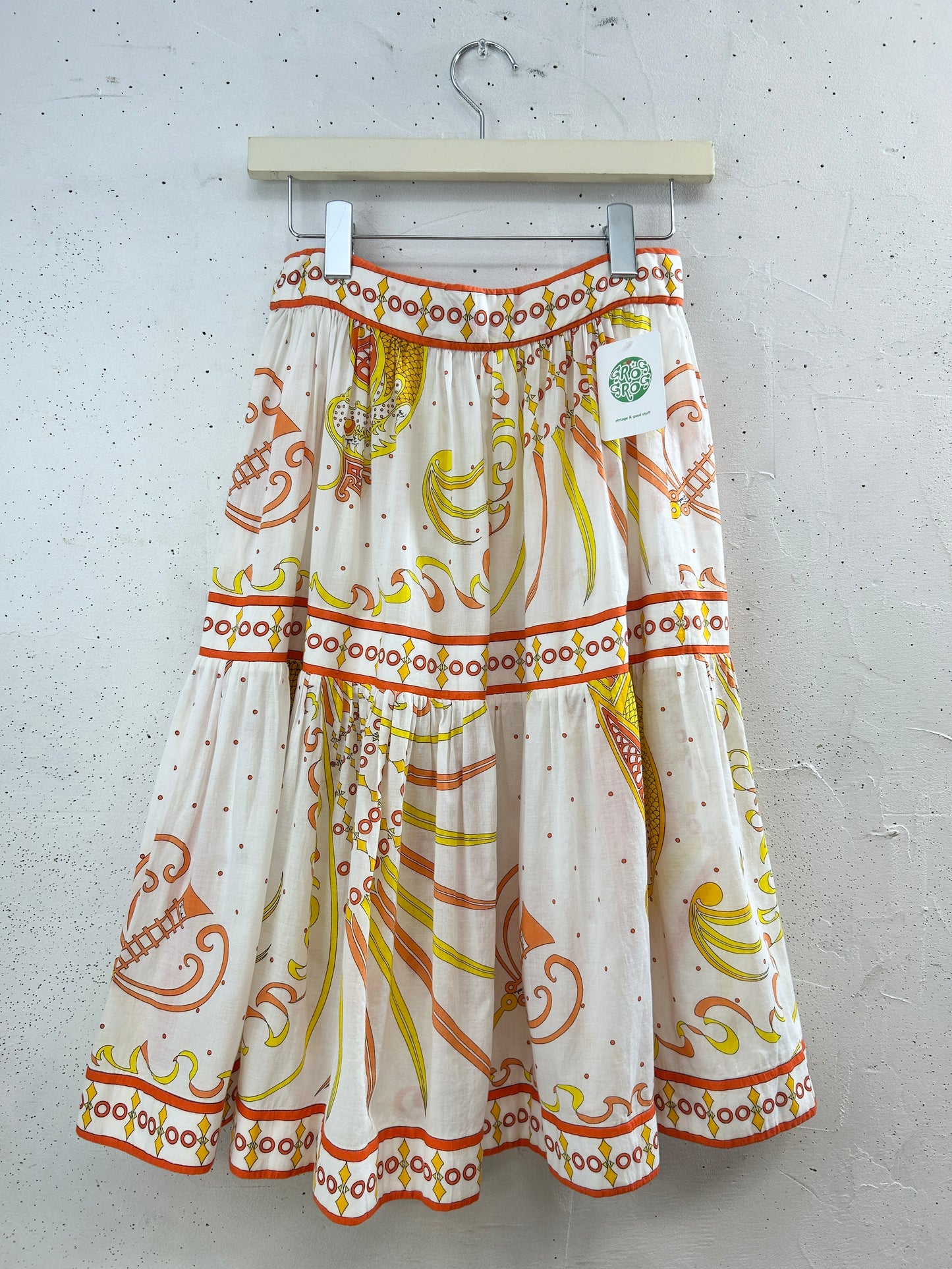 '70s Vintage Skirt 〜Emilio pucci〜 [G33007]
