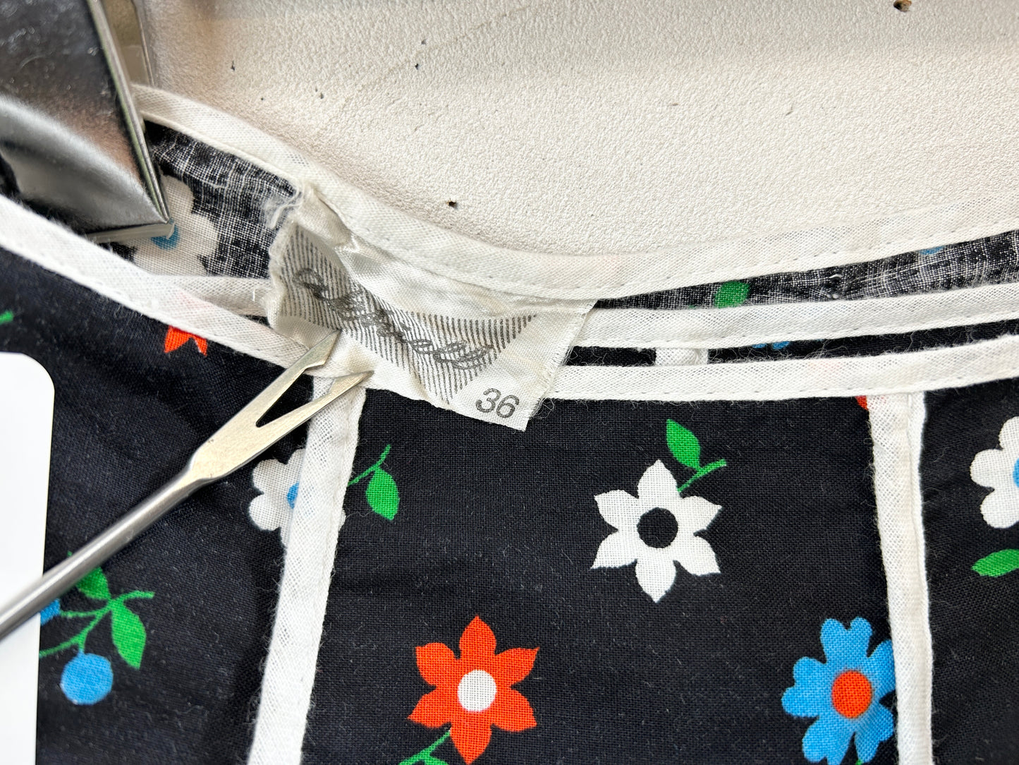 Vintage Wrap Skirt '70s [H30911]